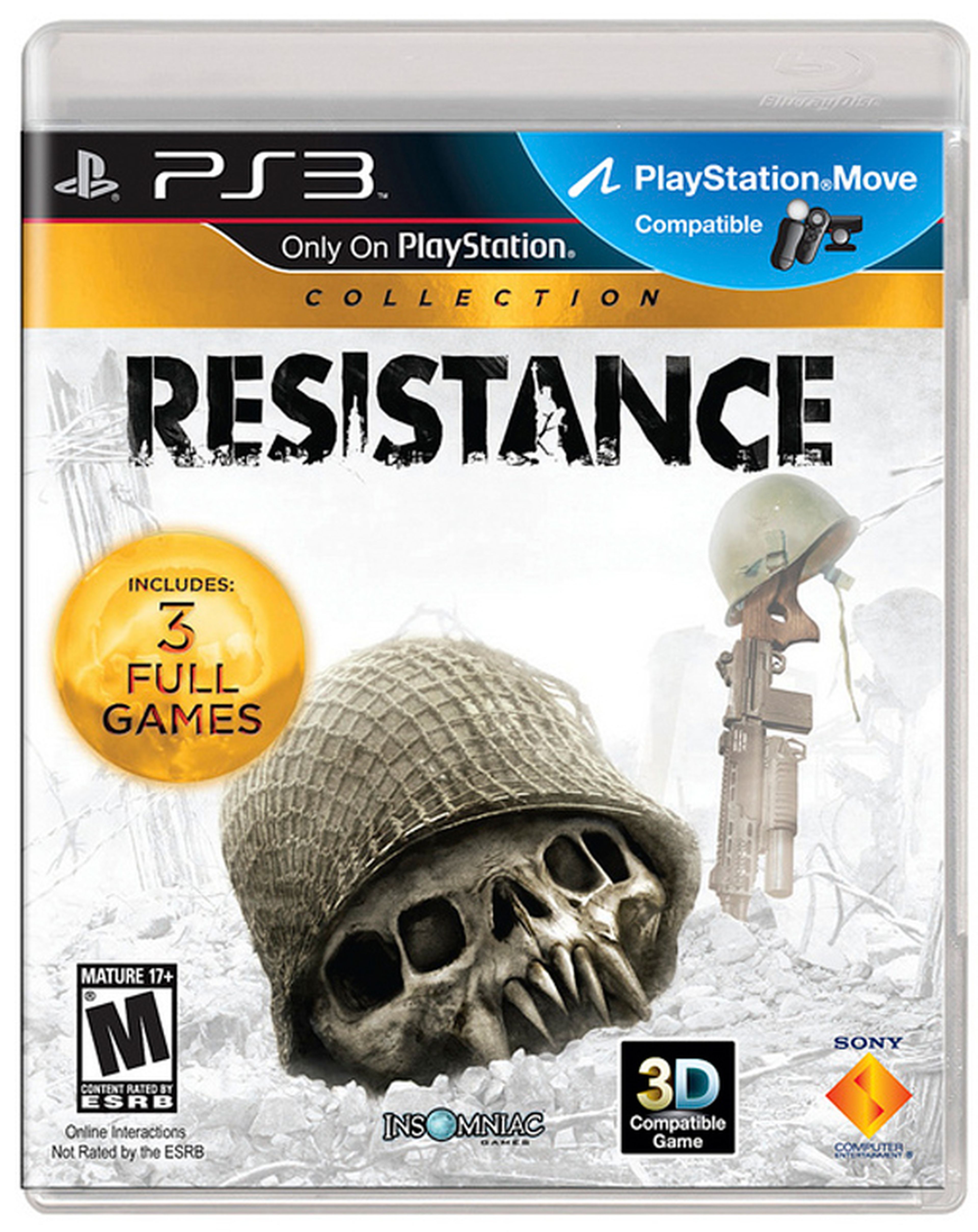 Sony anuncia Resistance Collection