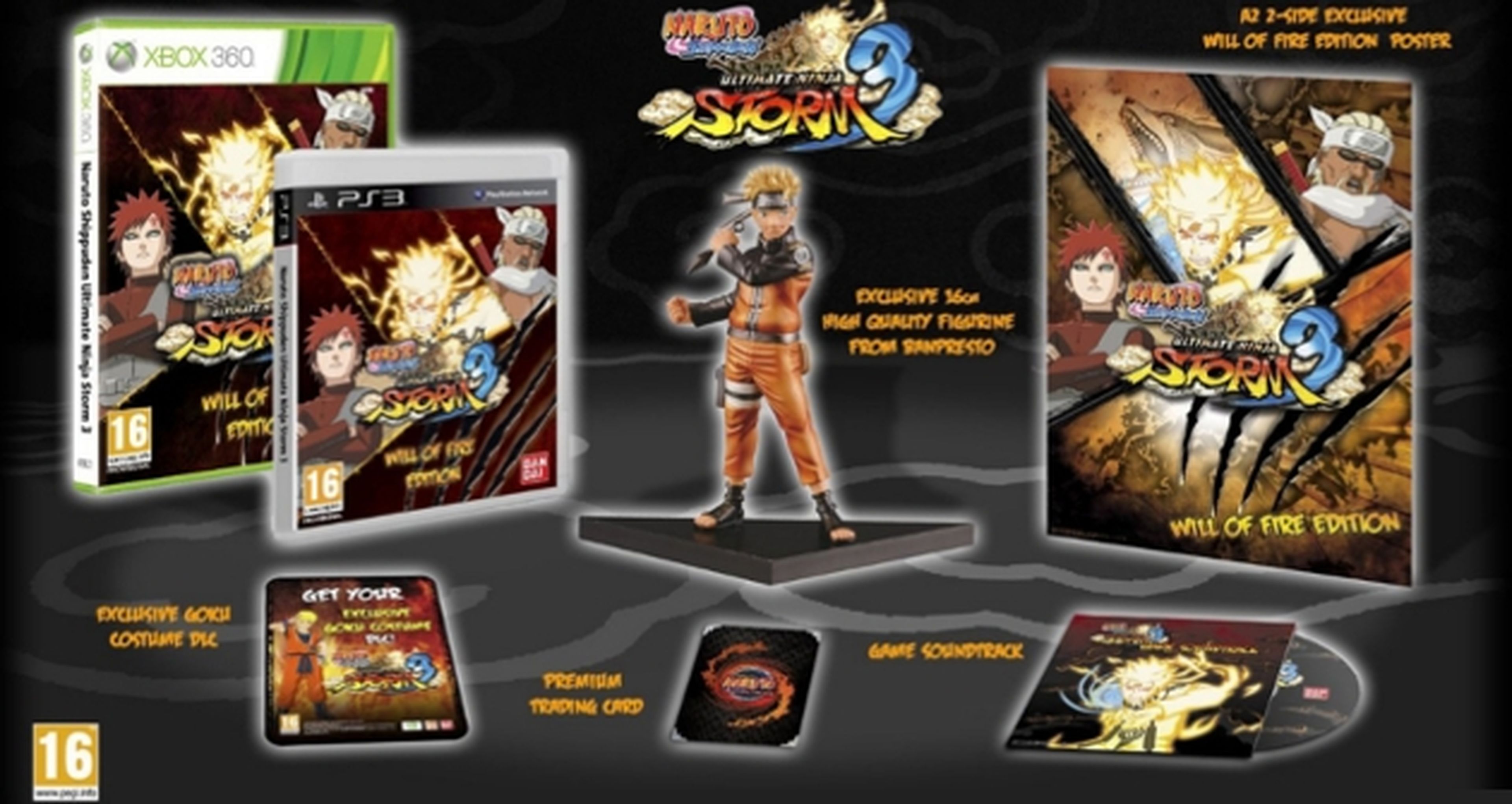 Las ediciones especiales de Naruto SUNS 3