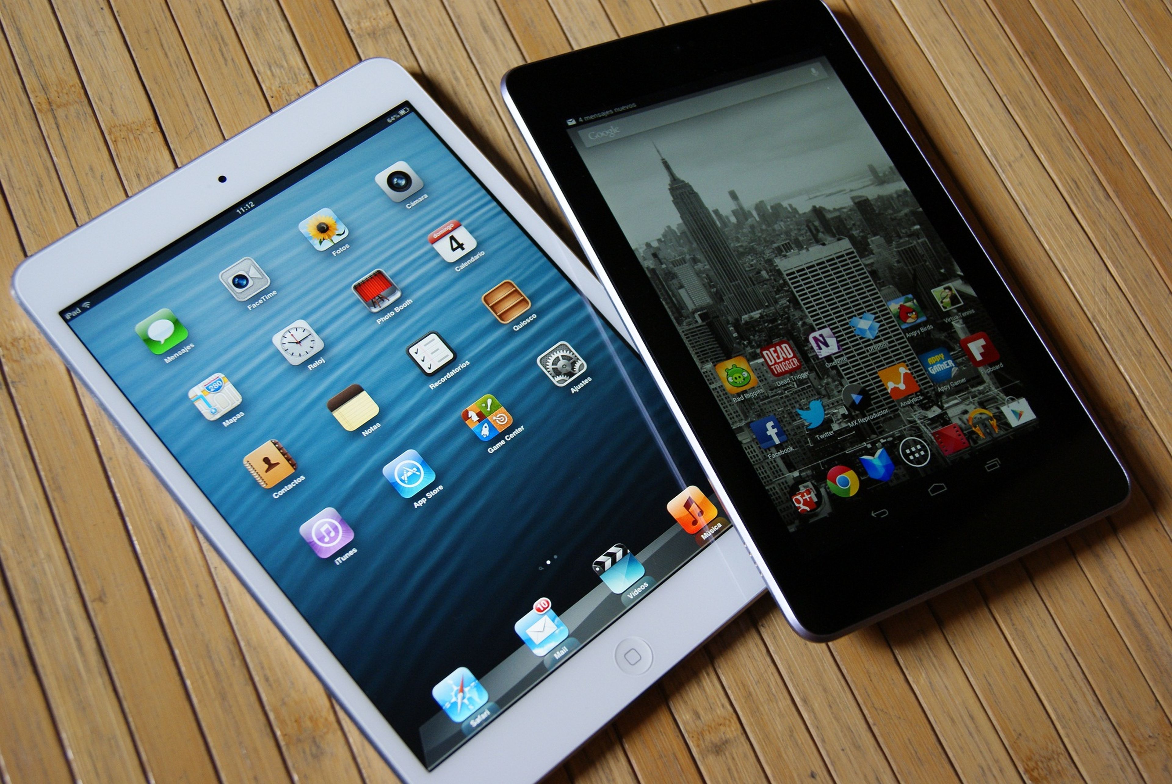 iPad mini vs. Nexus 7, duelo de minitablets