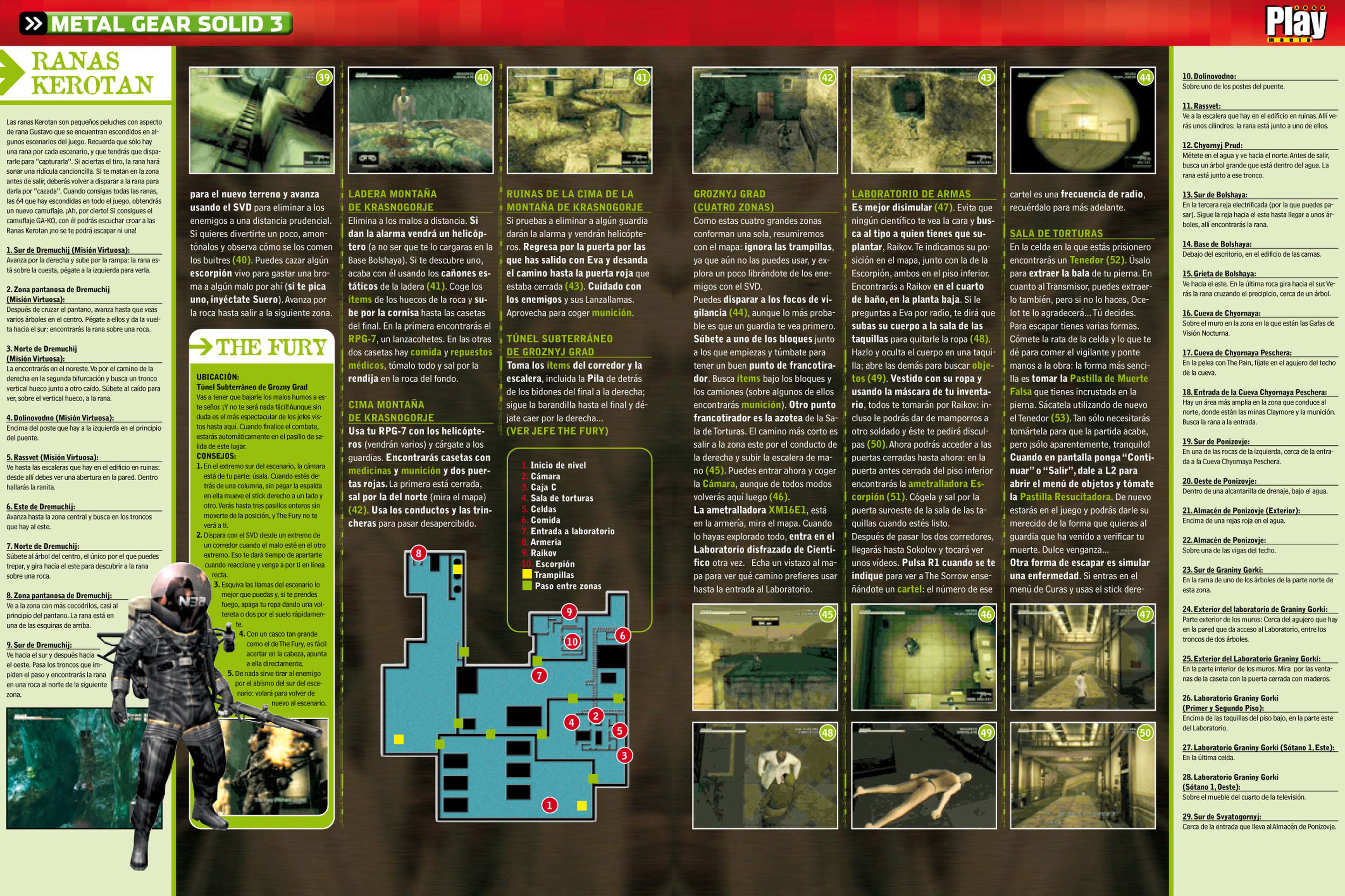 Gratis la guía completa de Metal Gear Solid en PDF