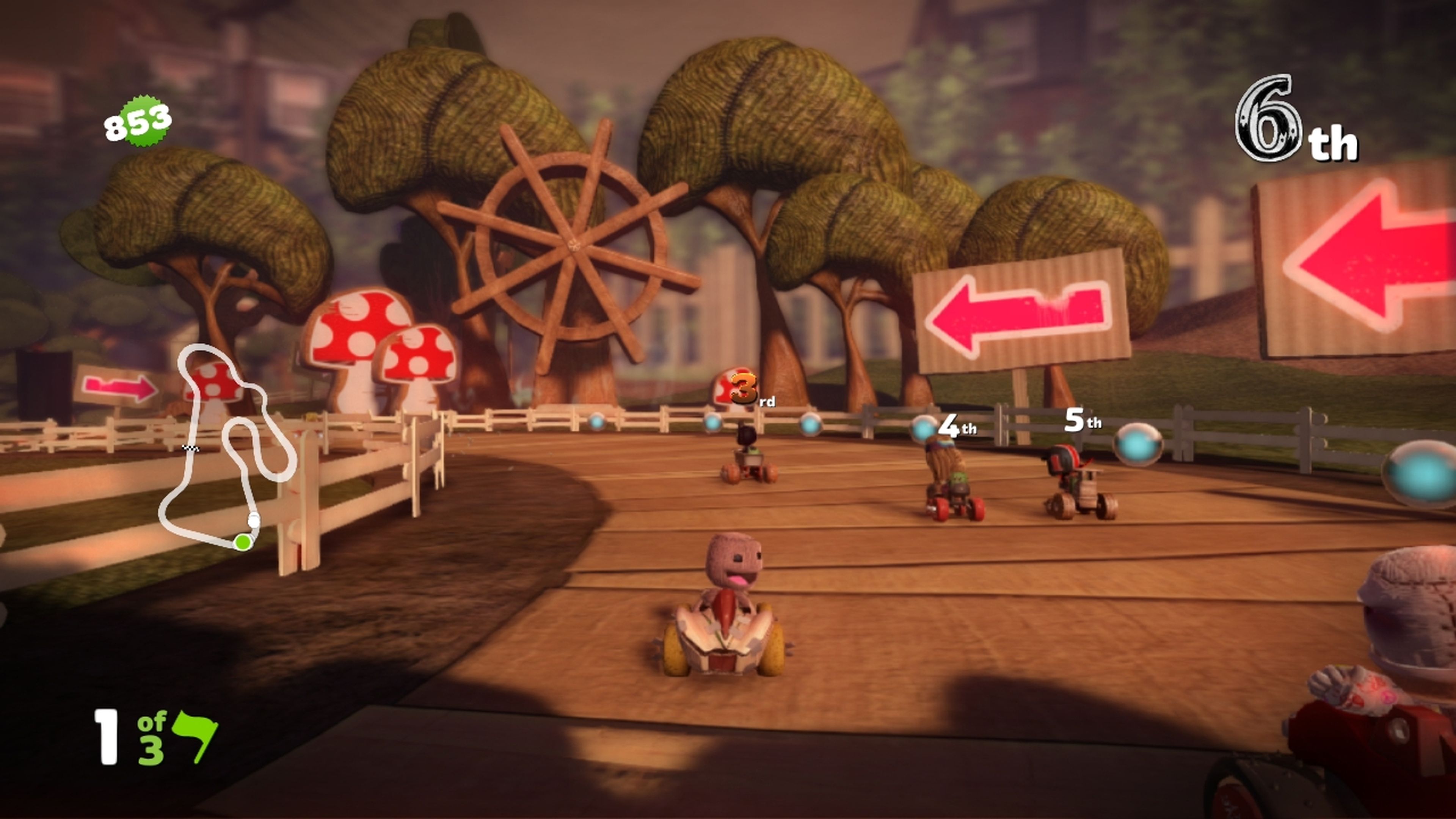 Análisis de LittleBigPlanet Karting