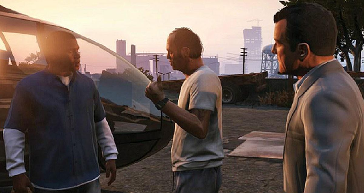 El protagonista de GTA 3 asa silenciosamente a Franklin en un