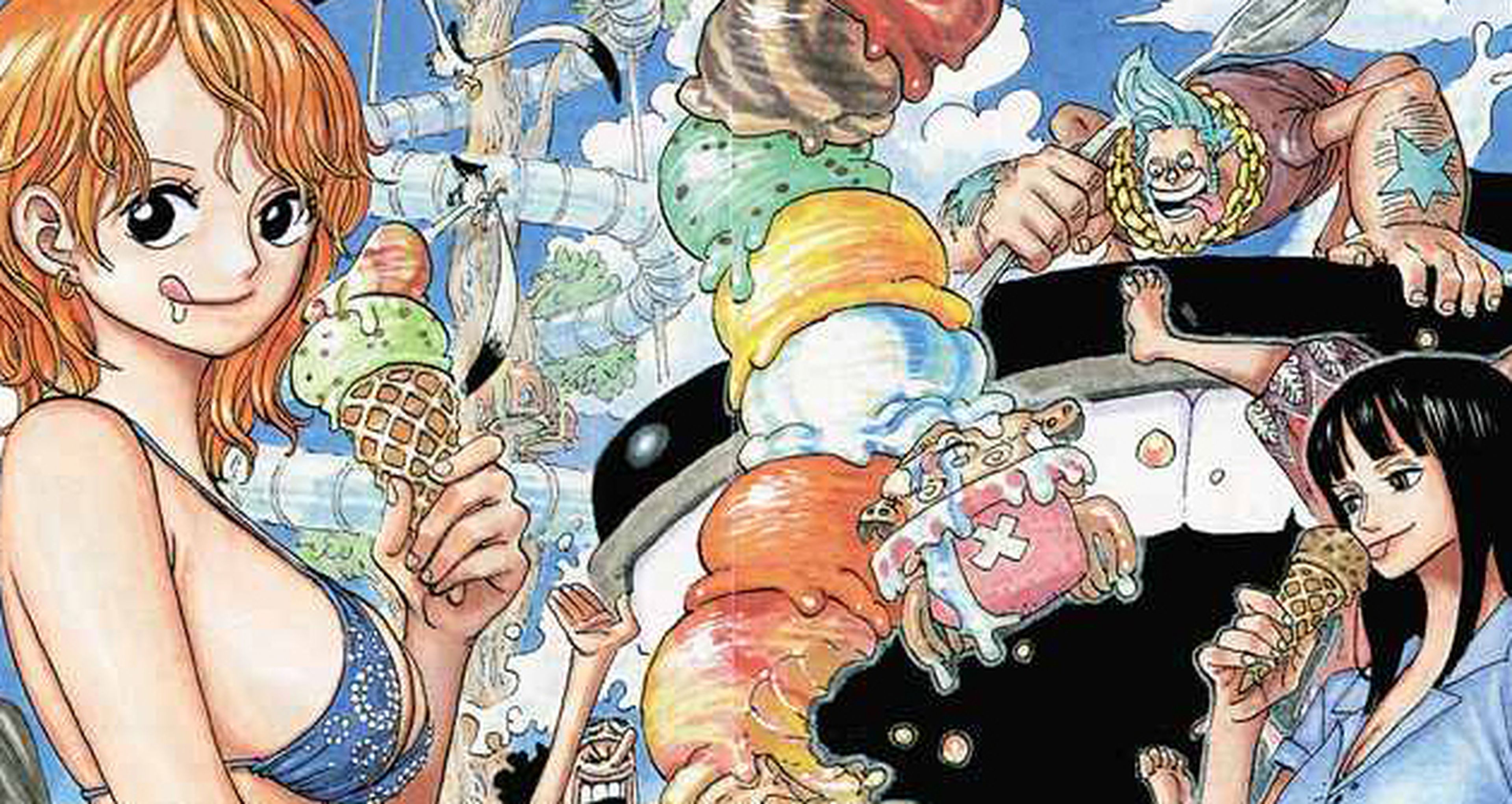 Los personajes de One Piece se visten de Armani