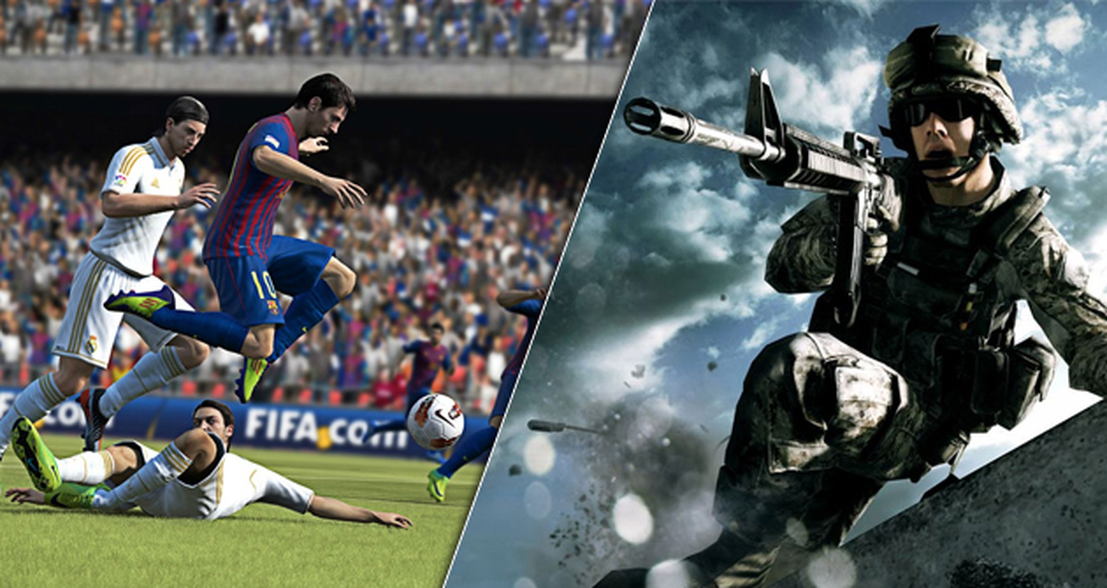 FIFA 13 y Battlefield 3 rebajan sus precios