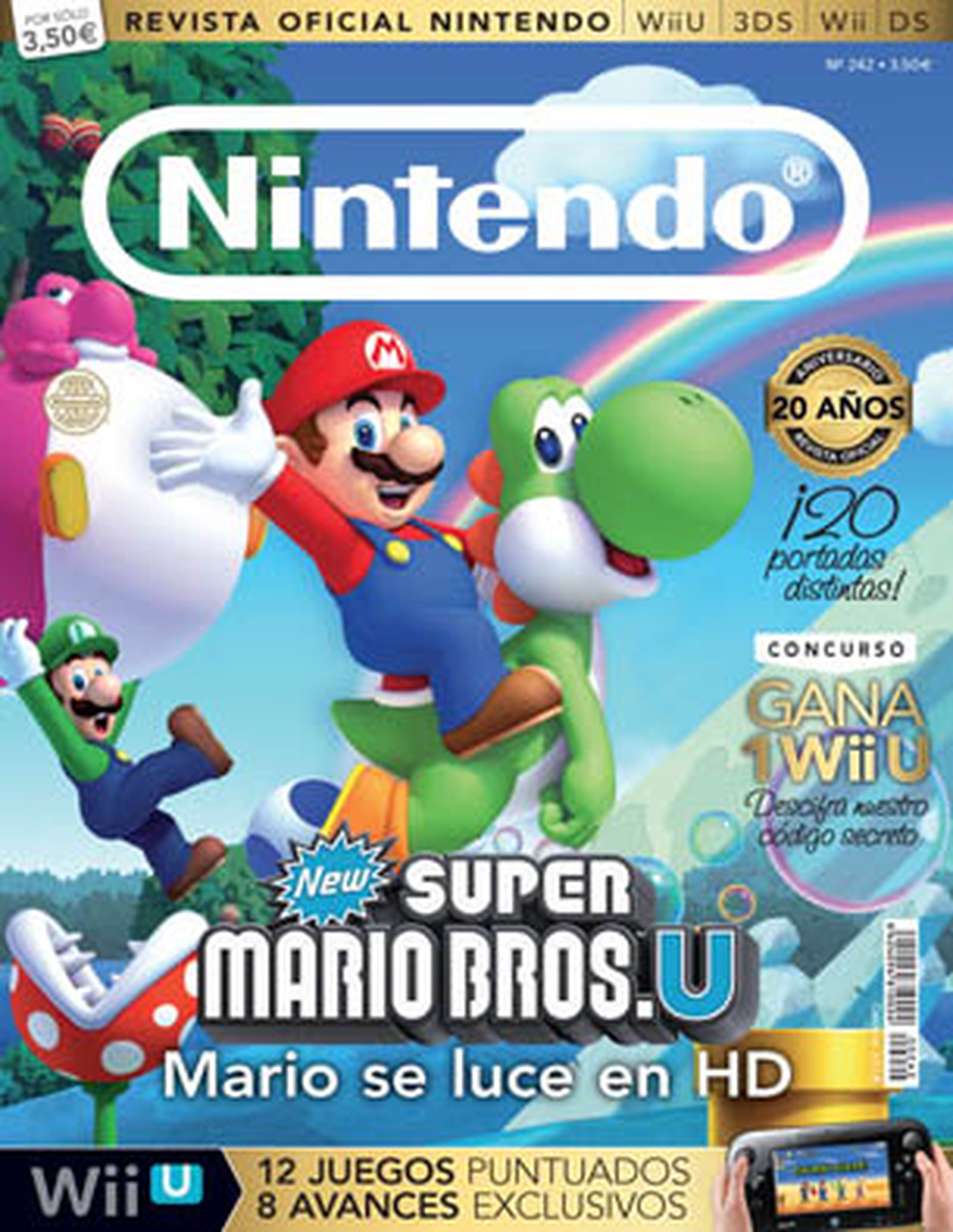 20 años de Revista Oficial, 20 portadas de Wii U