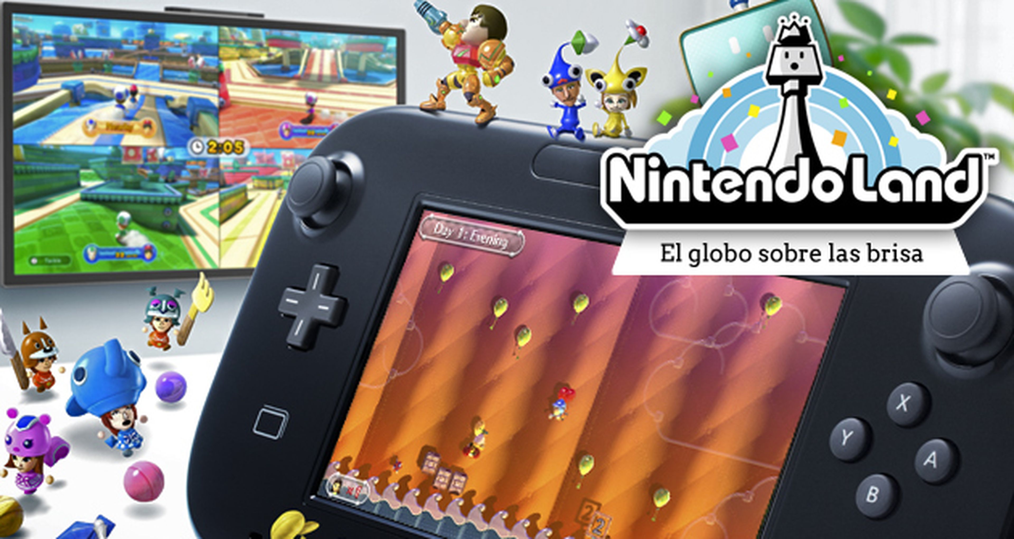 Nintendo Land: El globo sobre la brisa