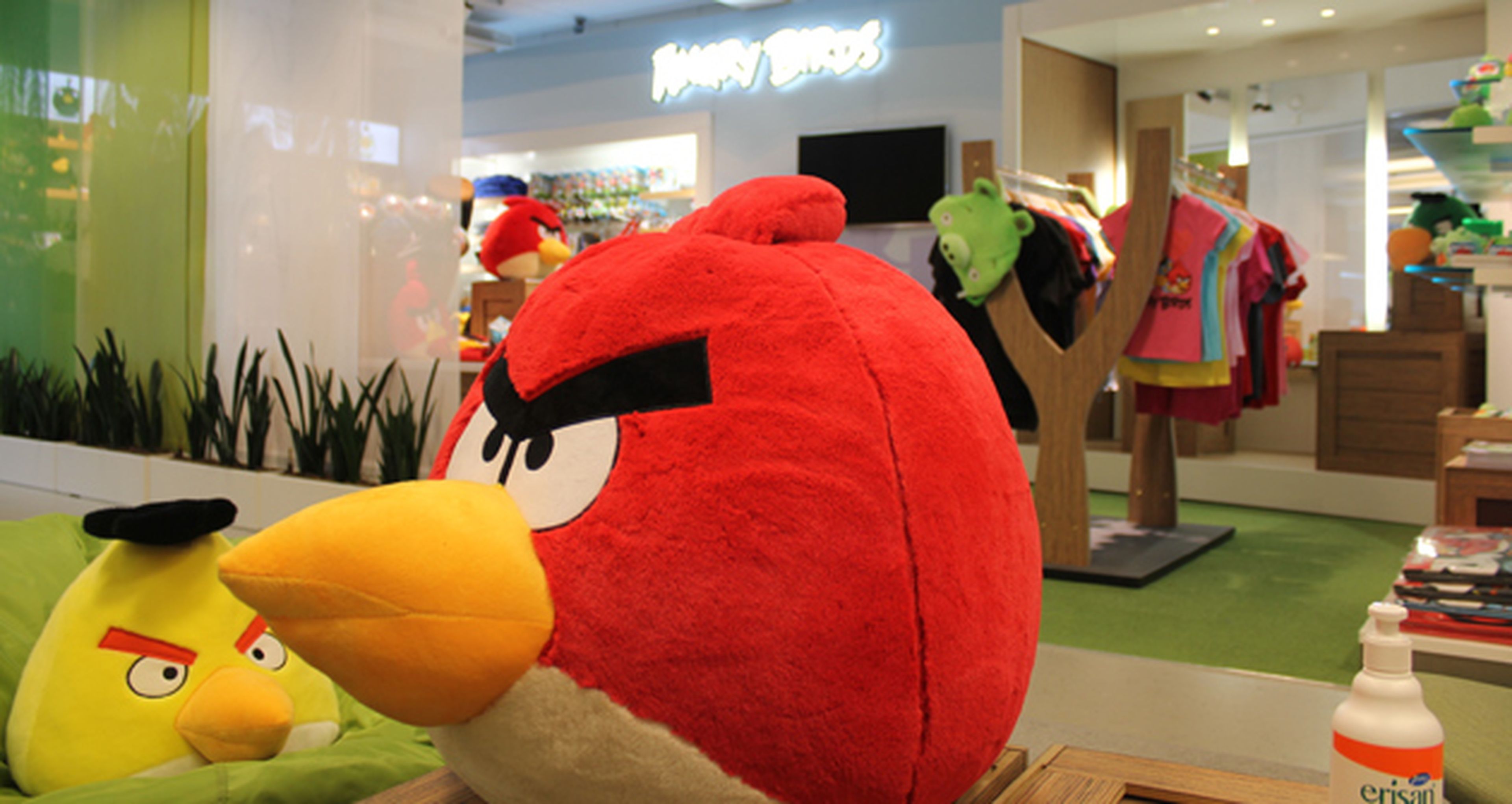 Angry Birds abrirá una tienda en Madrid