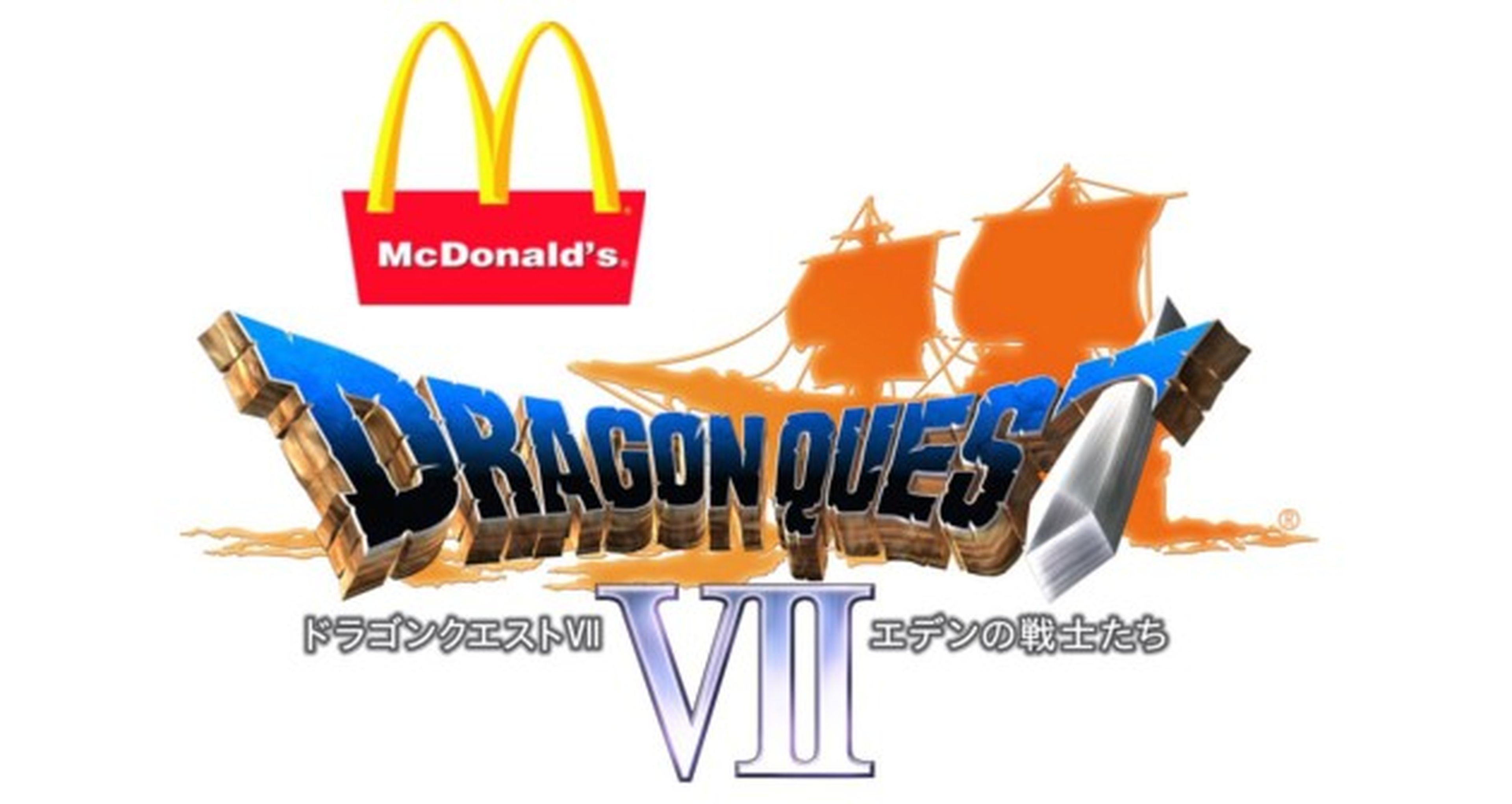 Dragon Quest VII y McDonald's se alían en Japón