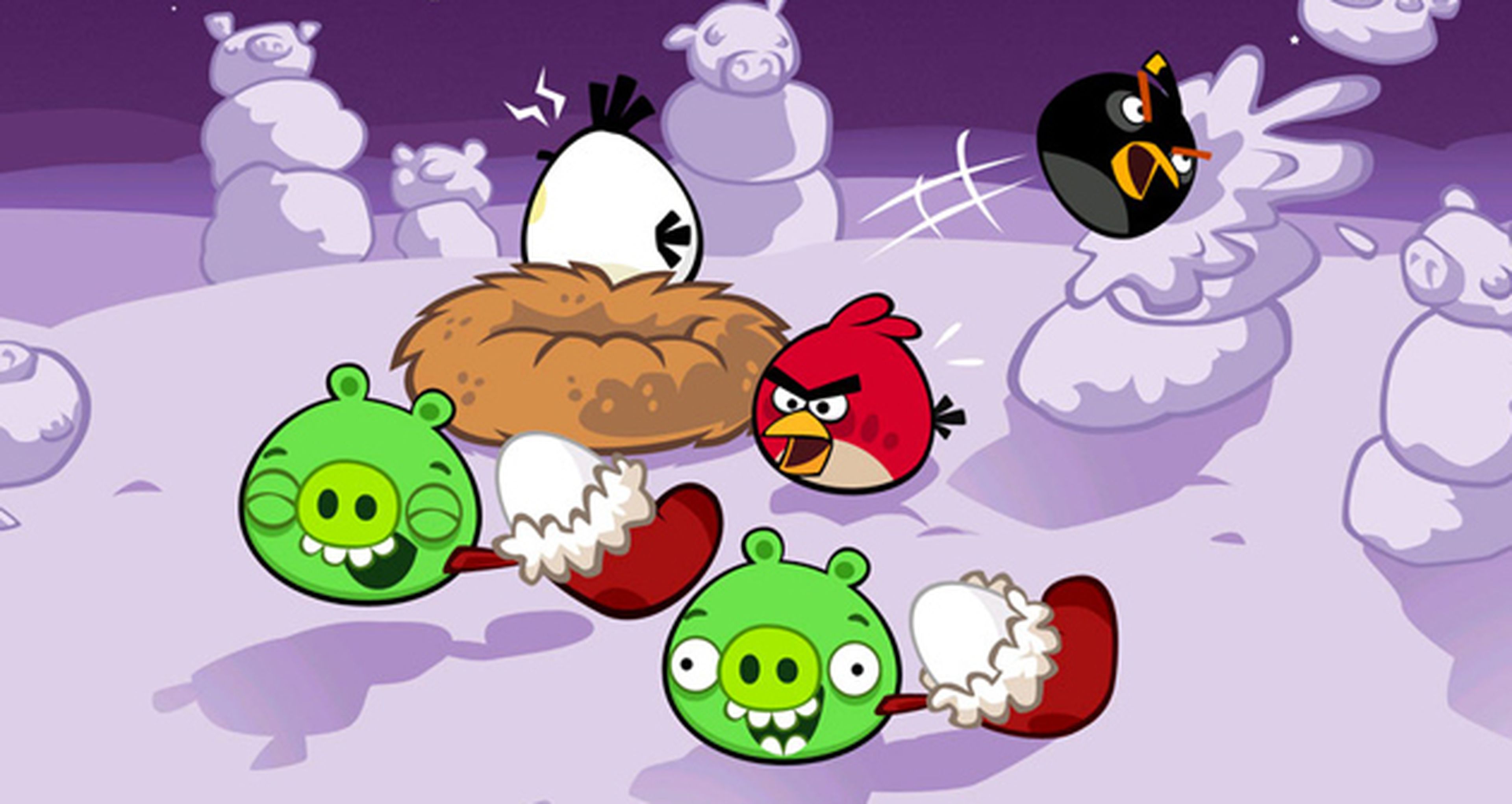 Angry Birds vuelve a arrasar en Navidad