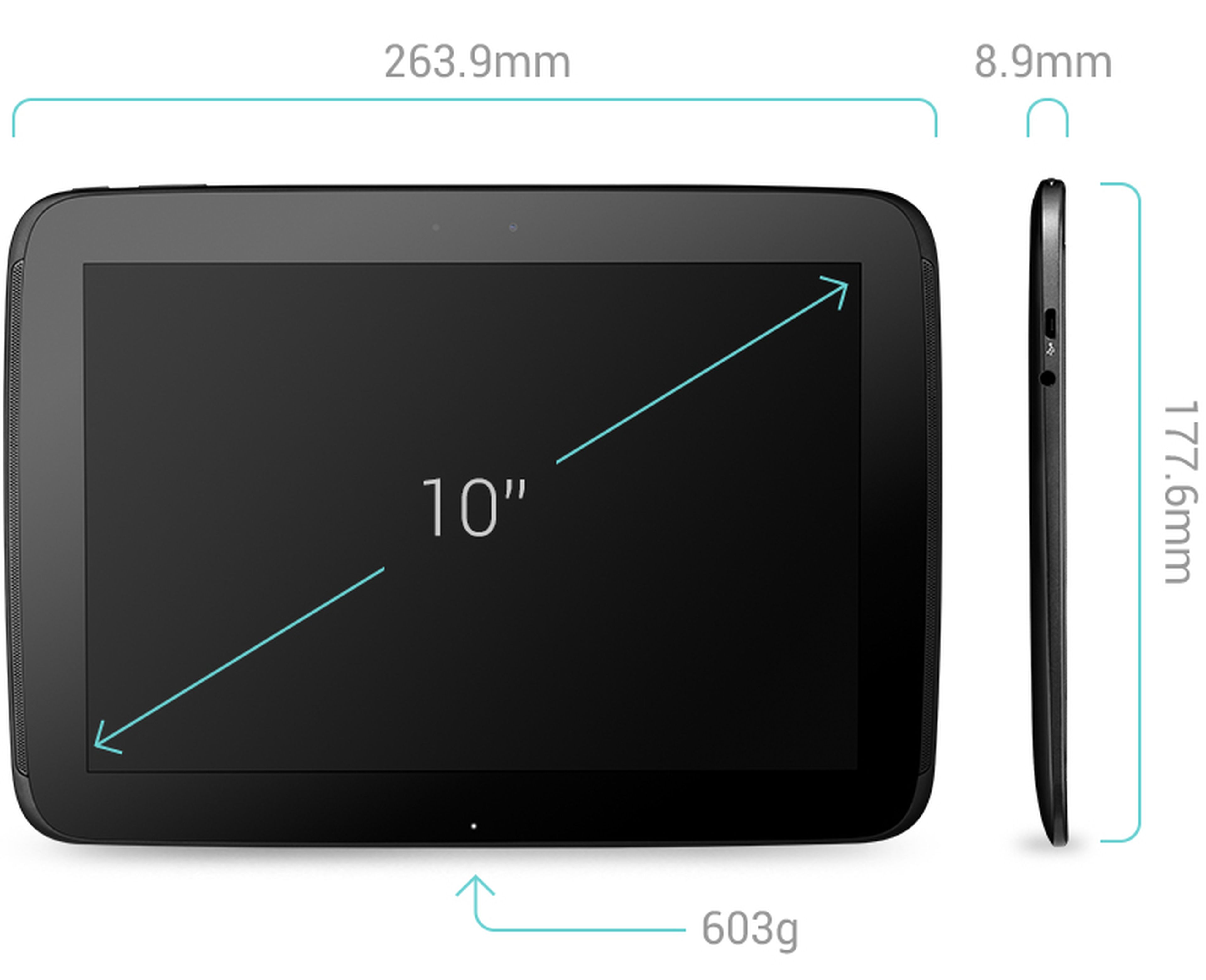 Nexus 10: altas prestaciones a buen precio
