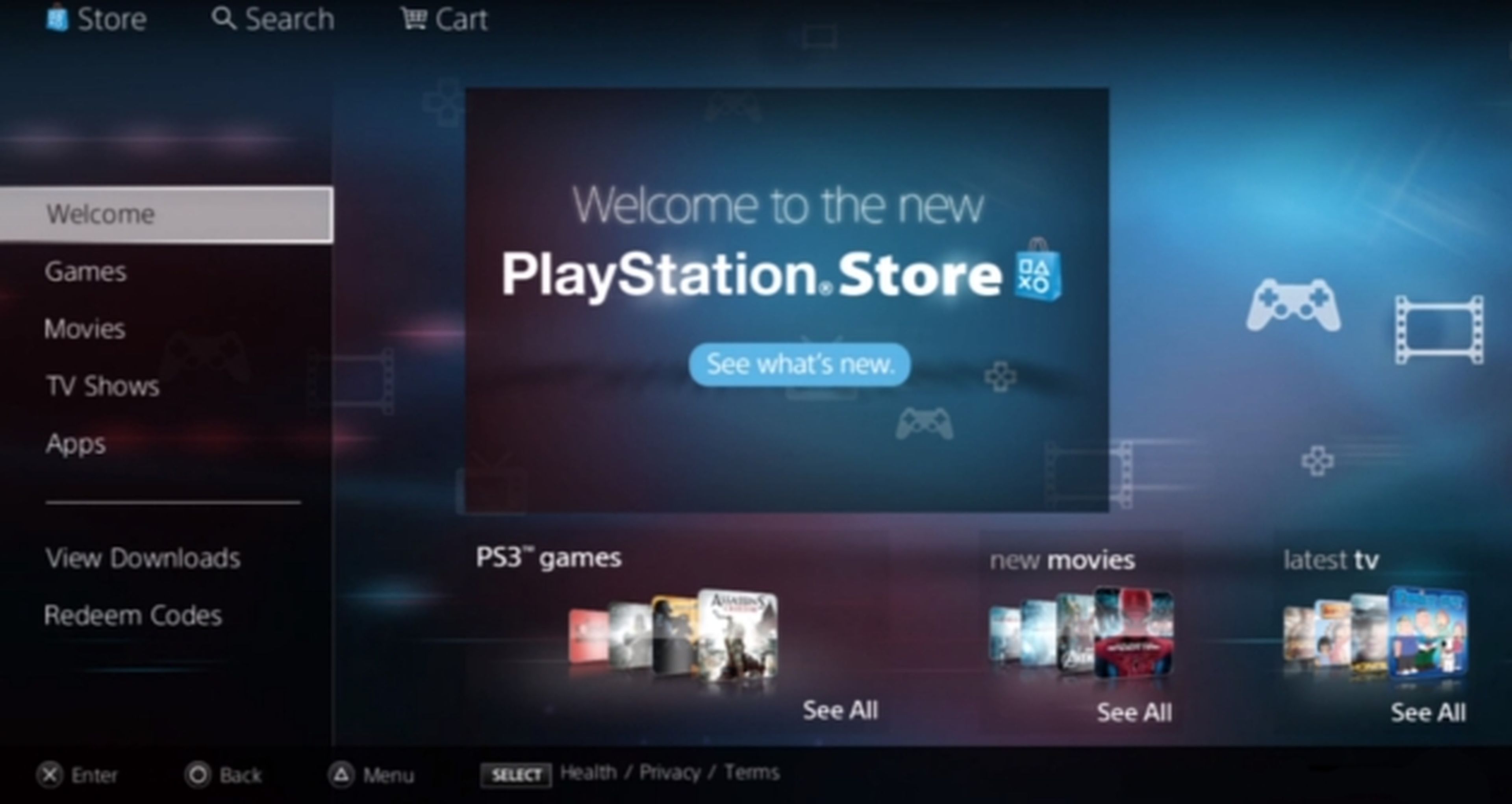 PlayStation Store se actualiza en PS3