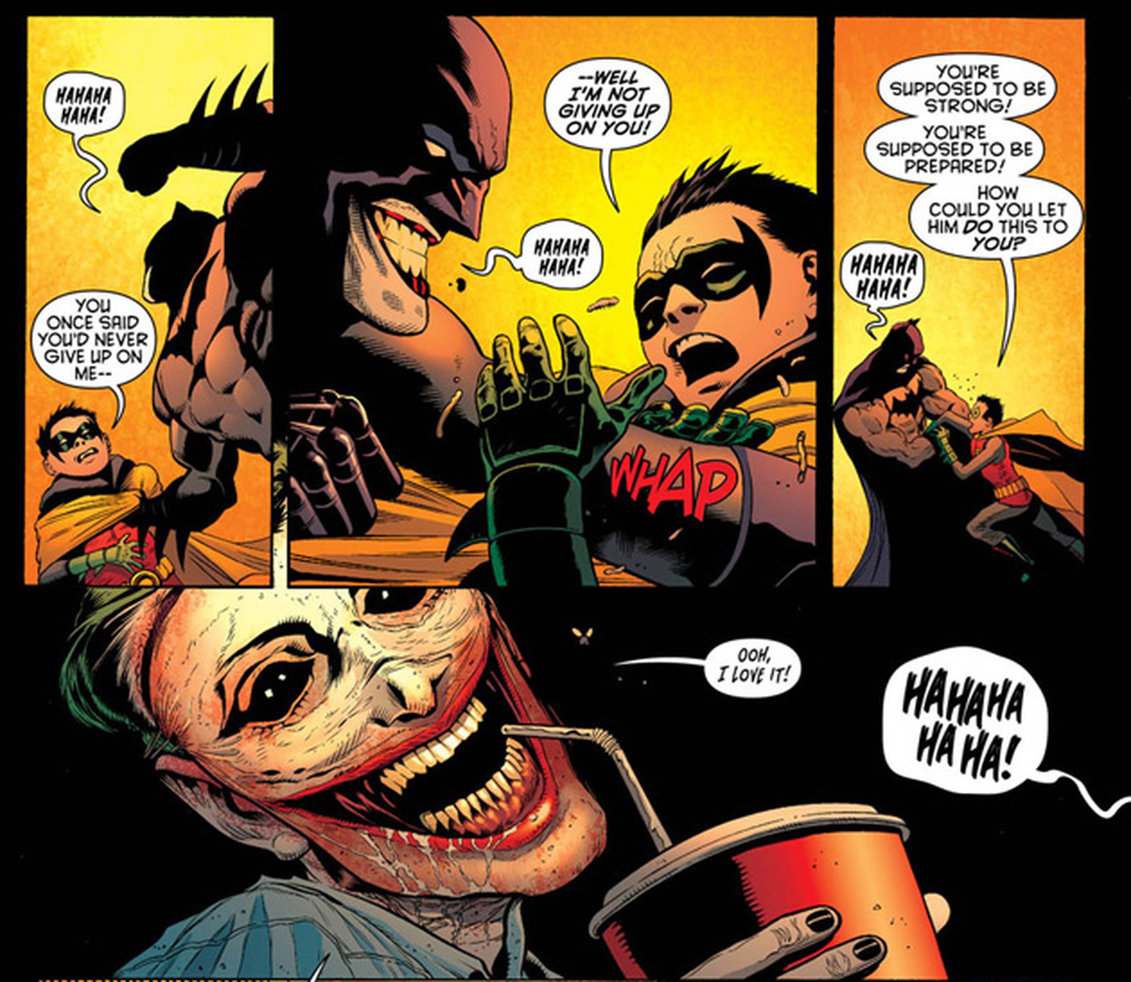 Spoiler EEUU: Batman y Robin en Death of the Family