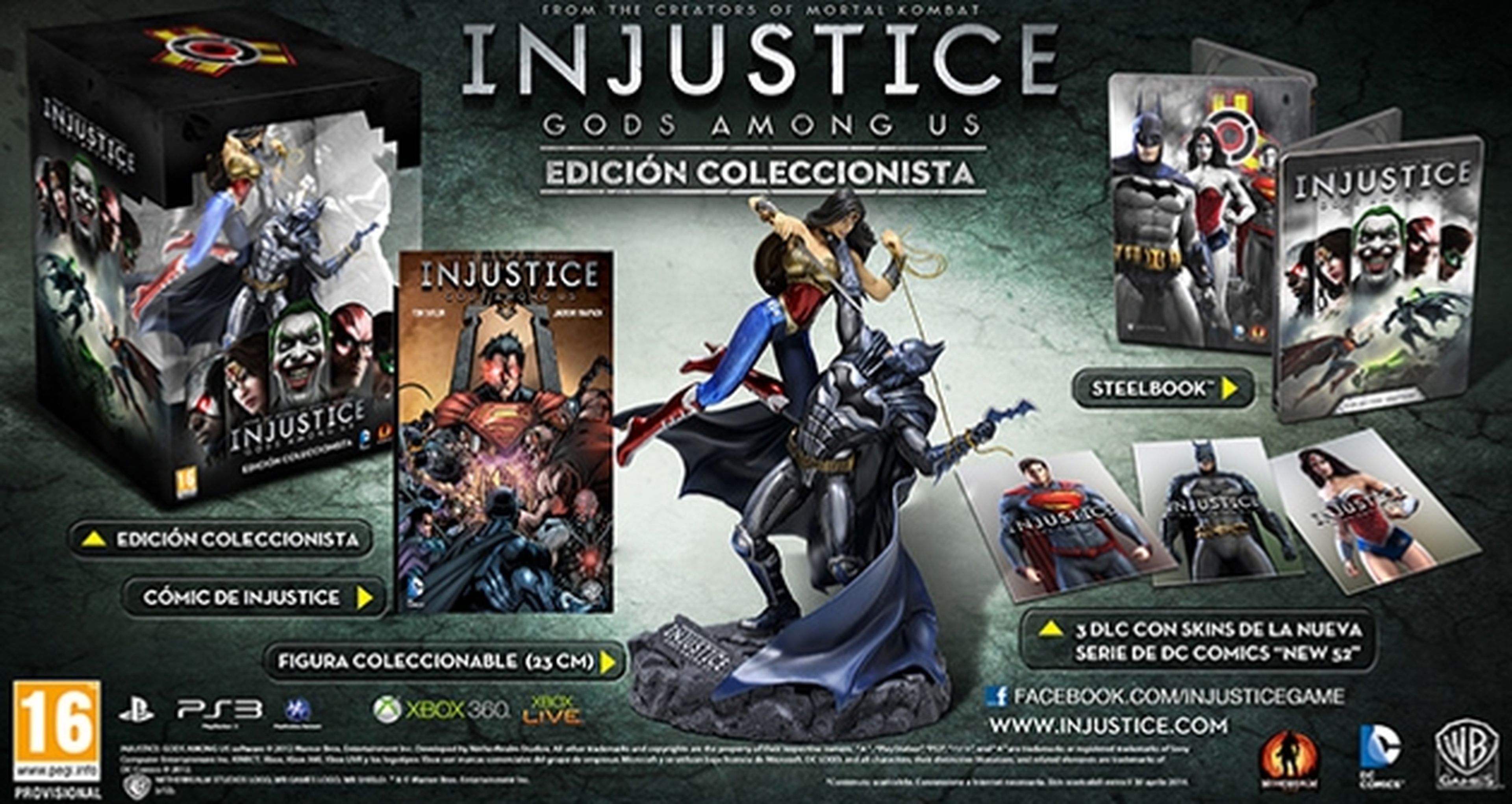 Injustice Gods Among Us y su edición coleccionista