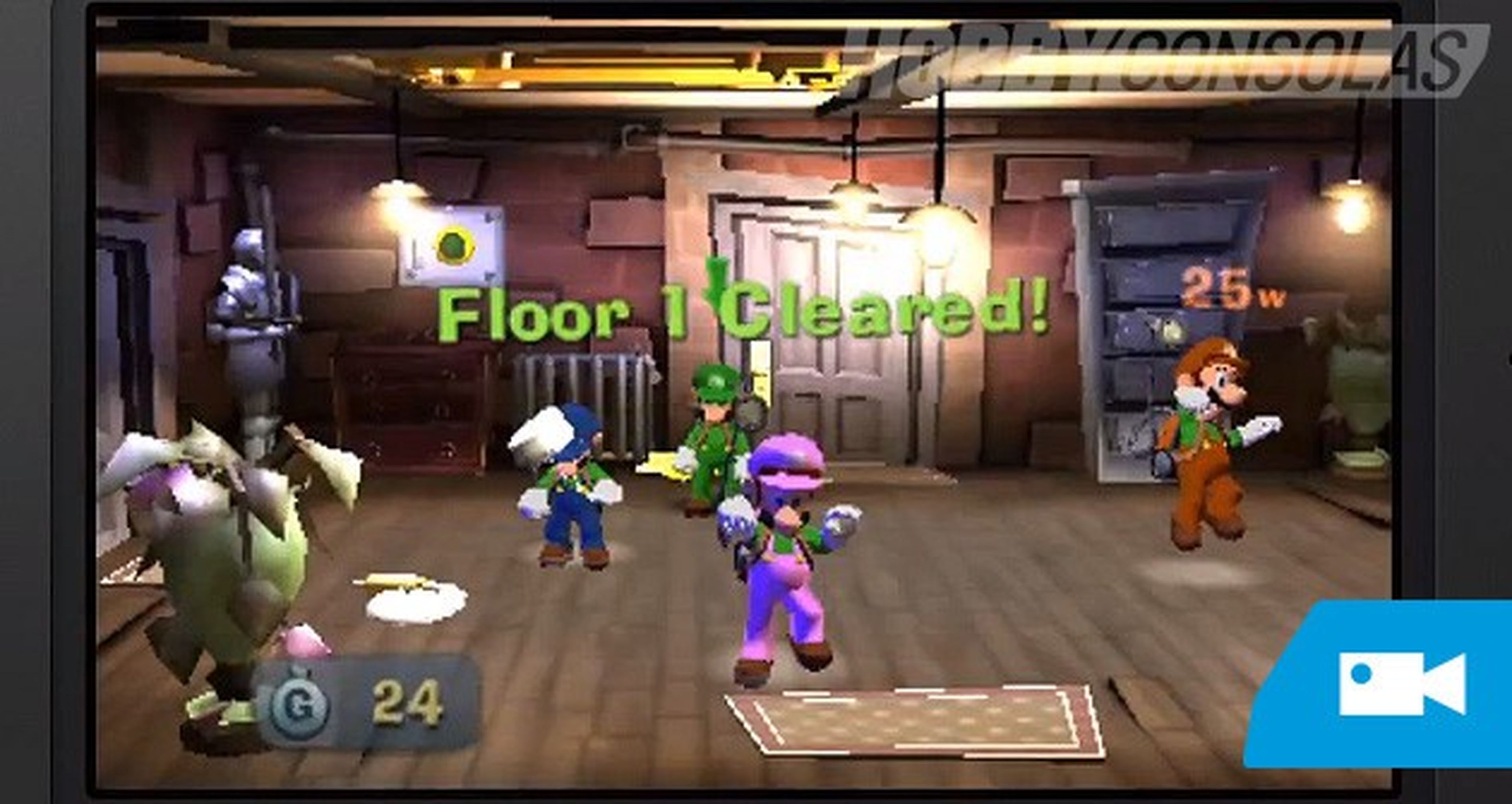 Detalles sobre el multijugador de Luigi&#039;s Mansion Dark Moon