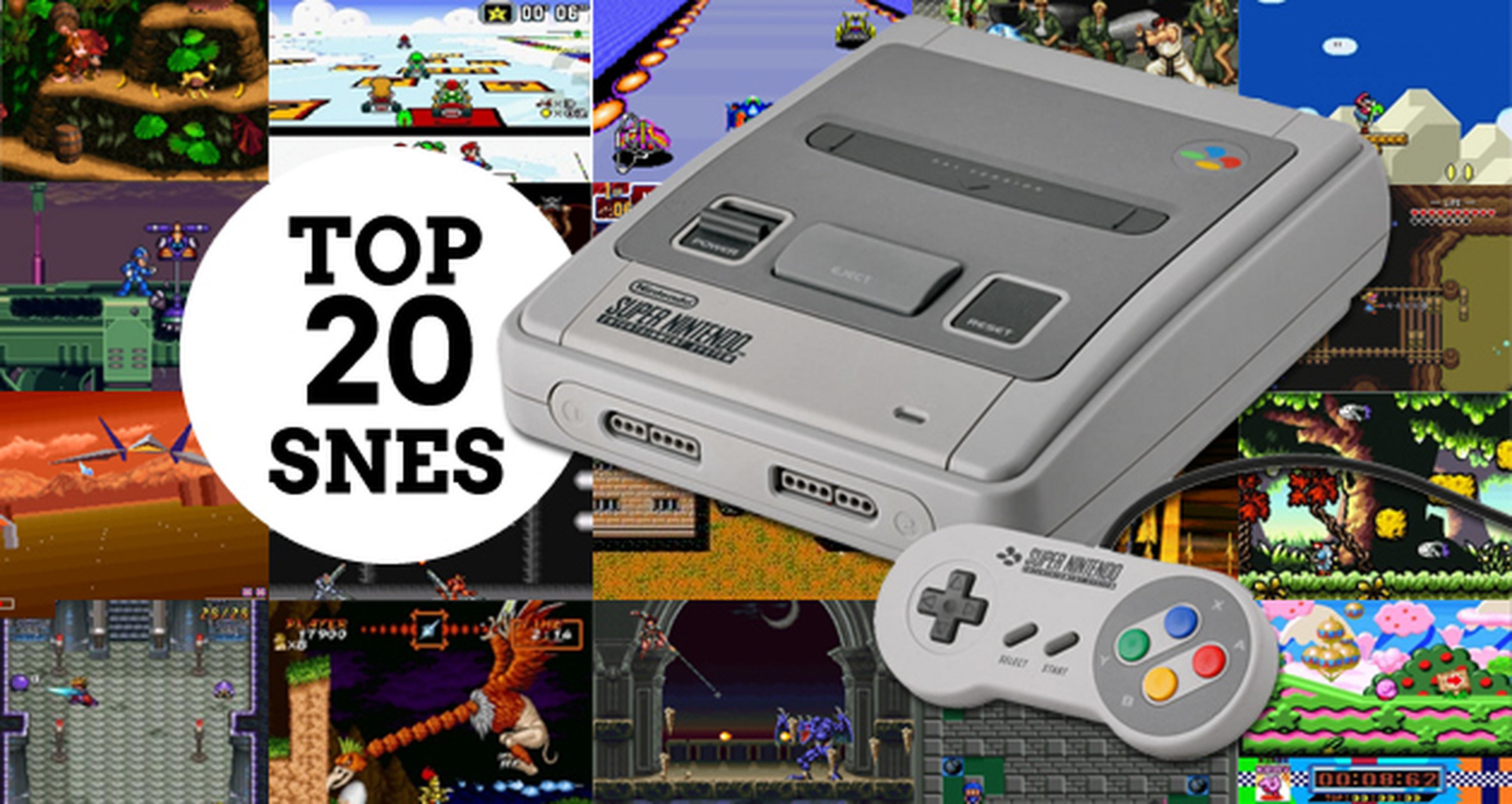 Los 20 mejores juegos de Super Nintendo