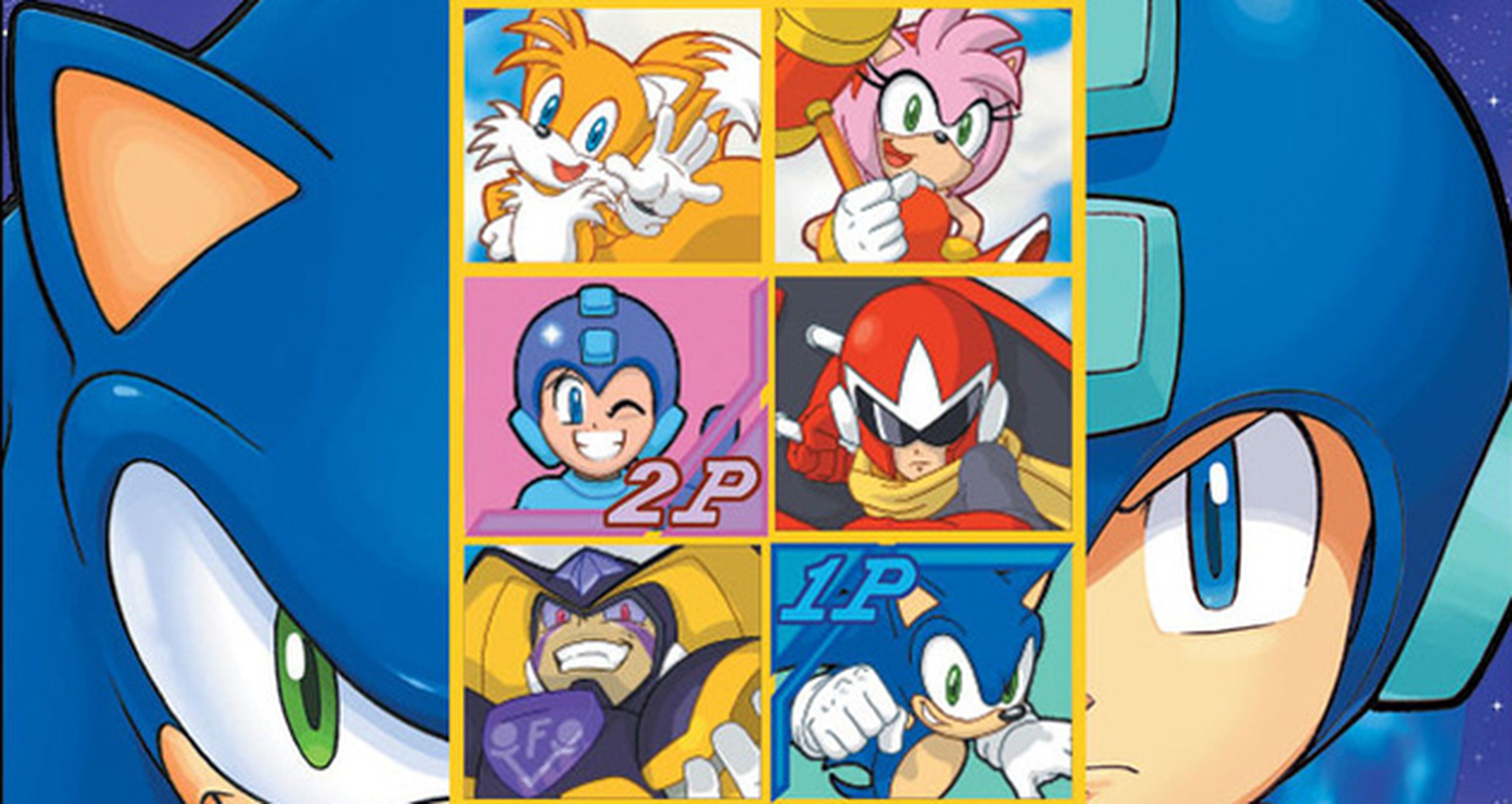 Las Portadas de Megaman - Sonic: Worlds Collide