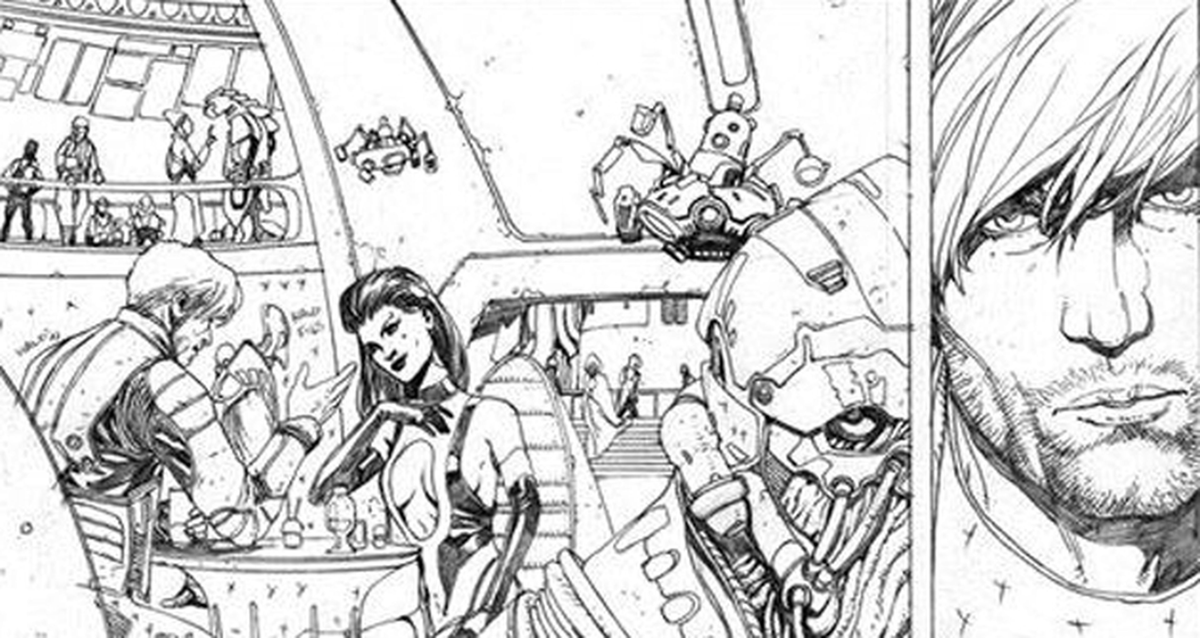 Marvel publica bocetos de Guardianes de la Galaxia 1