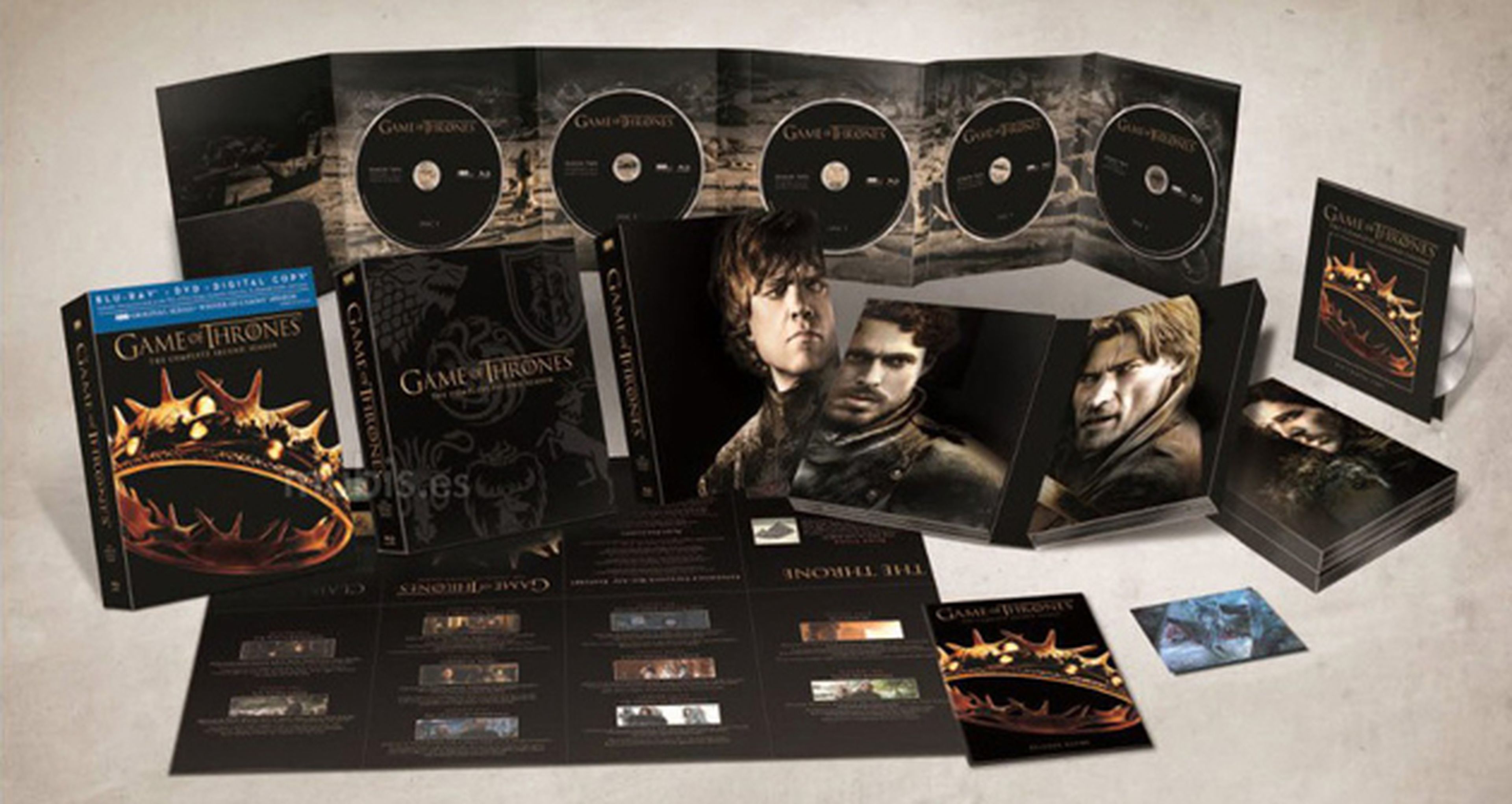 DVD y Blu-Ray de la 2ª temporada de Juego de tronos