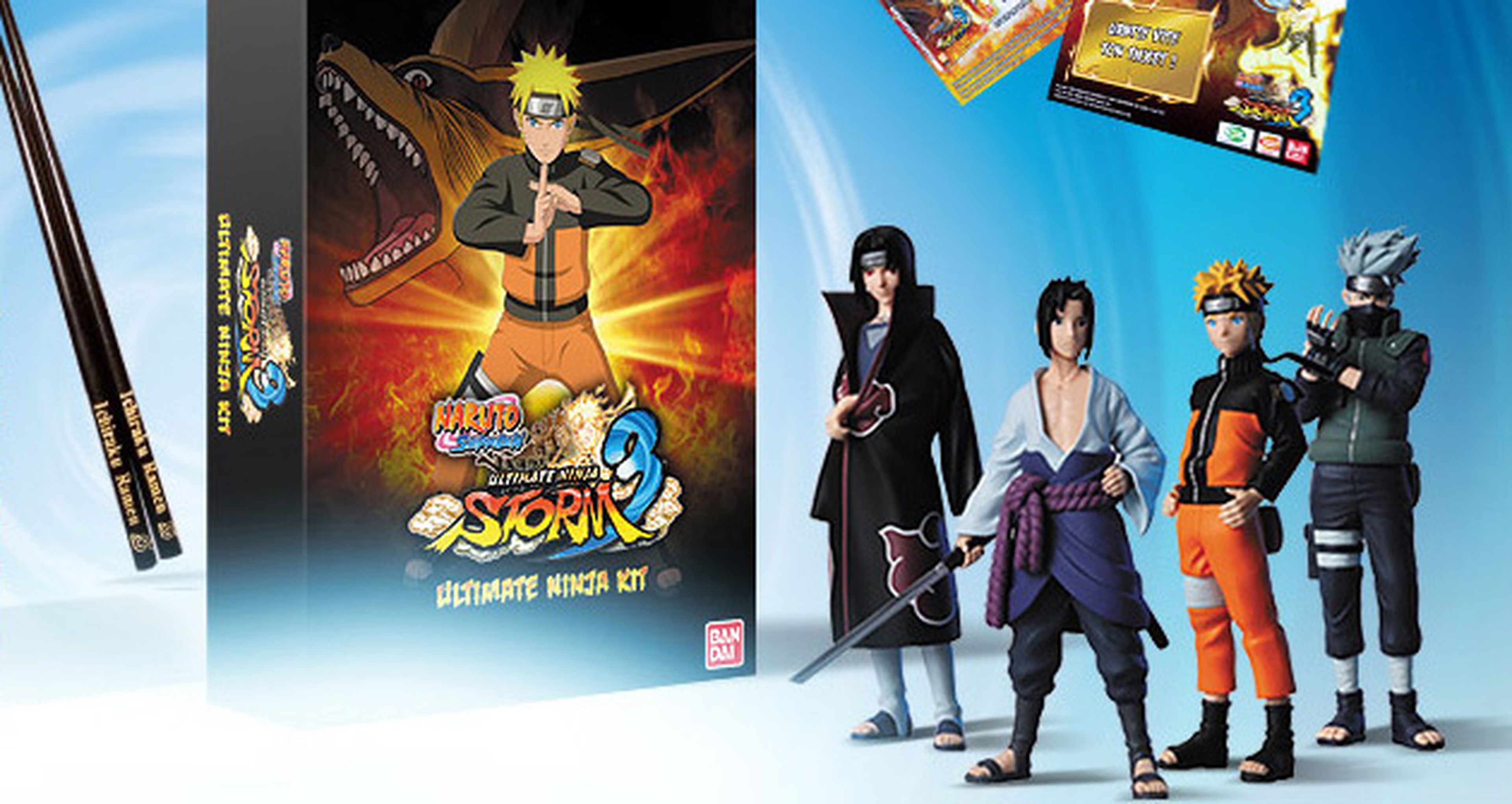 Naruto SUNS 3 y su Ultimate Ninja Kit