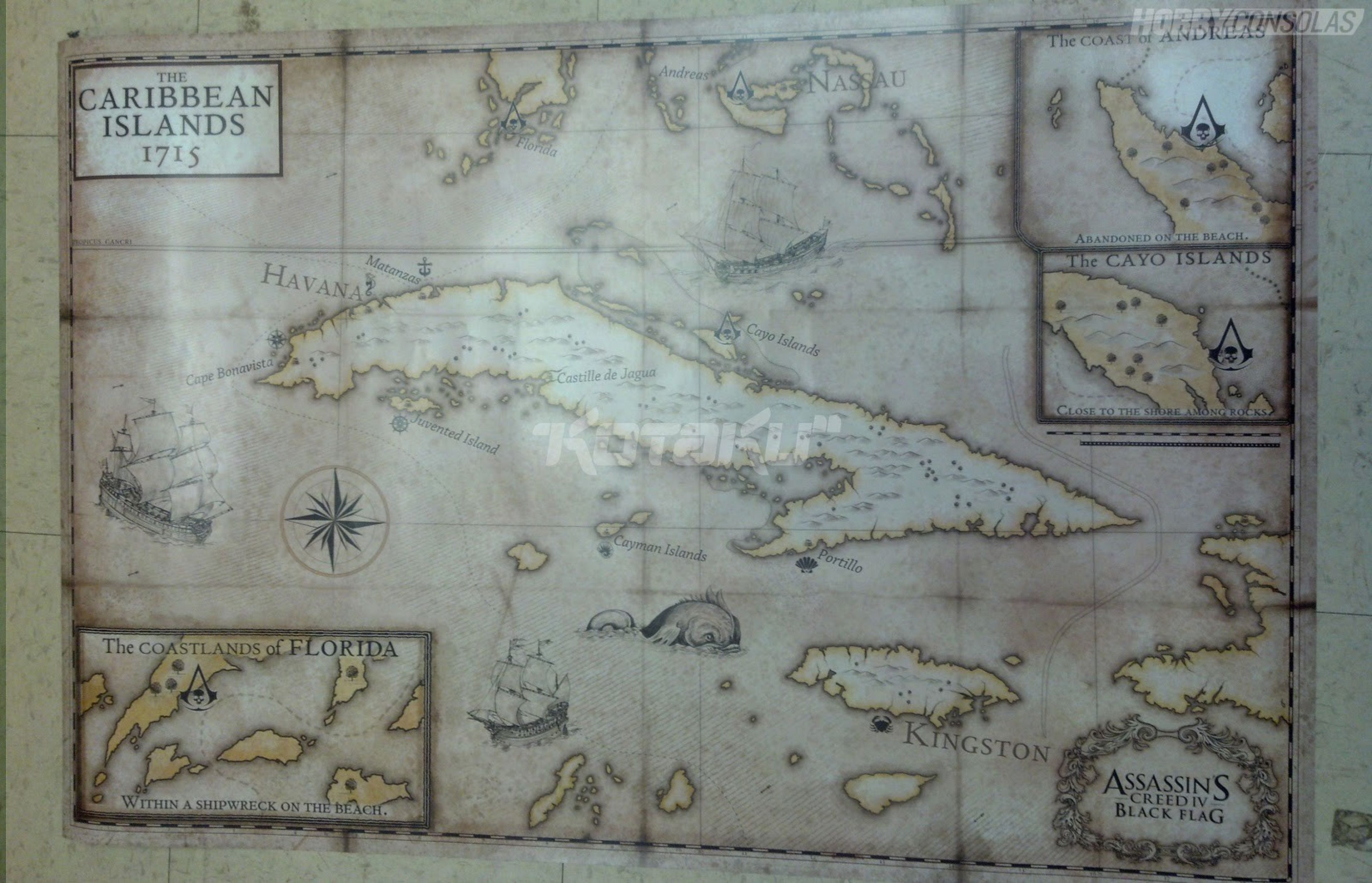 Assassin's Creed 4 Black Flag en el Caribe