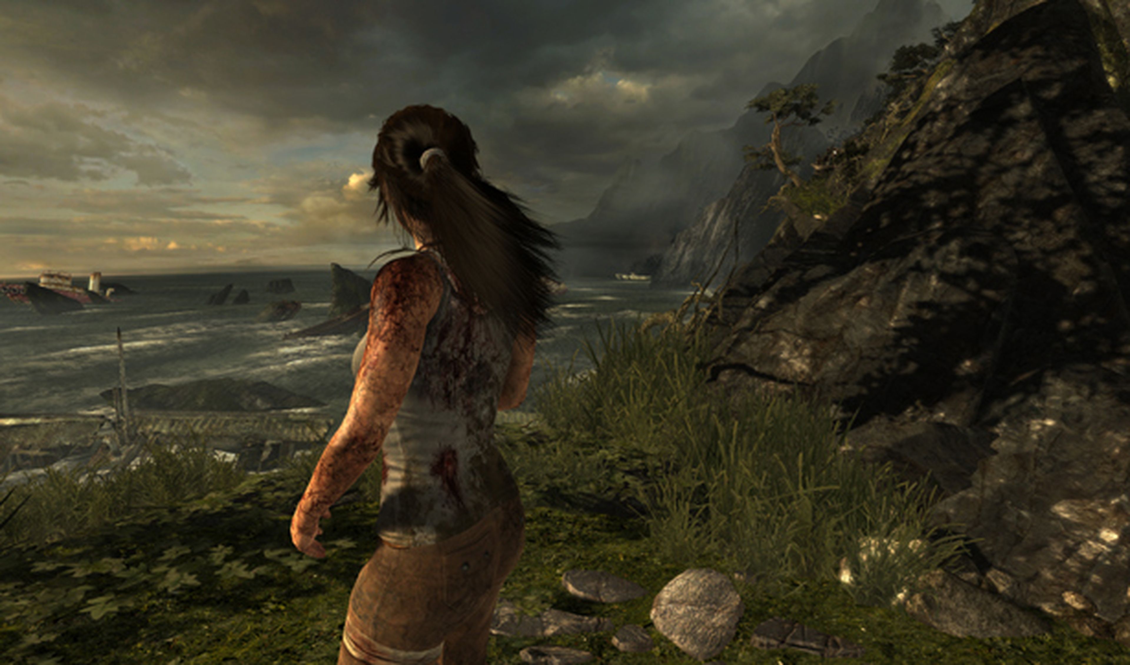 Lara presume de pelo TressFX en Tomb Raider para PC