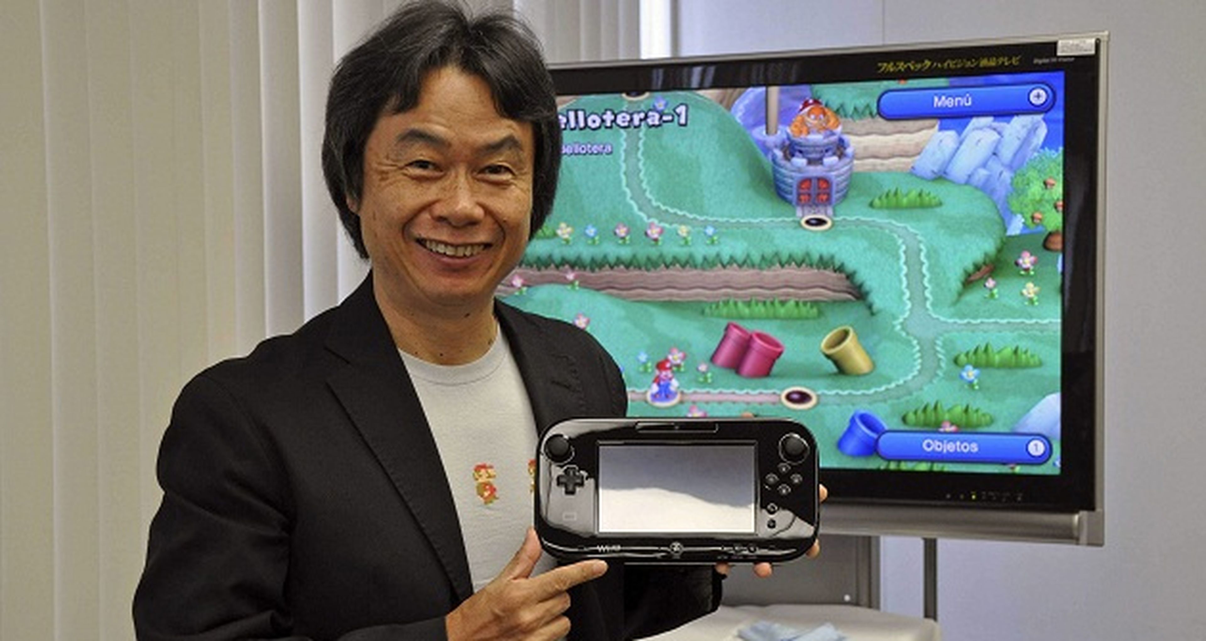 El menú de Wii U mejorará, según Miyamoto