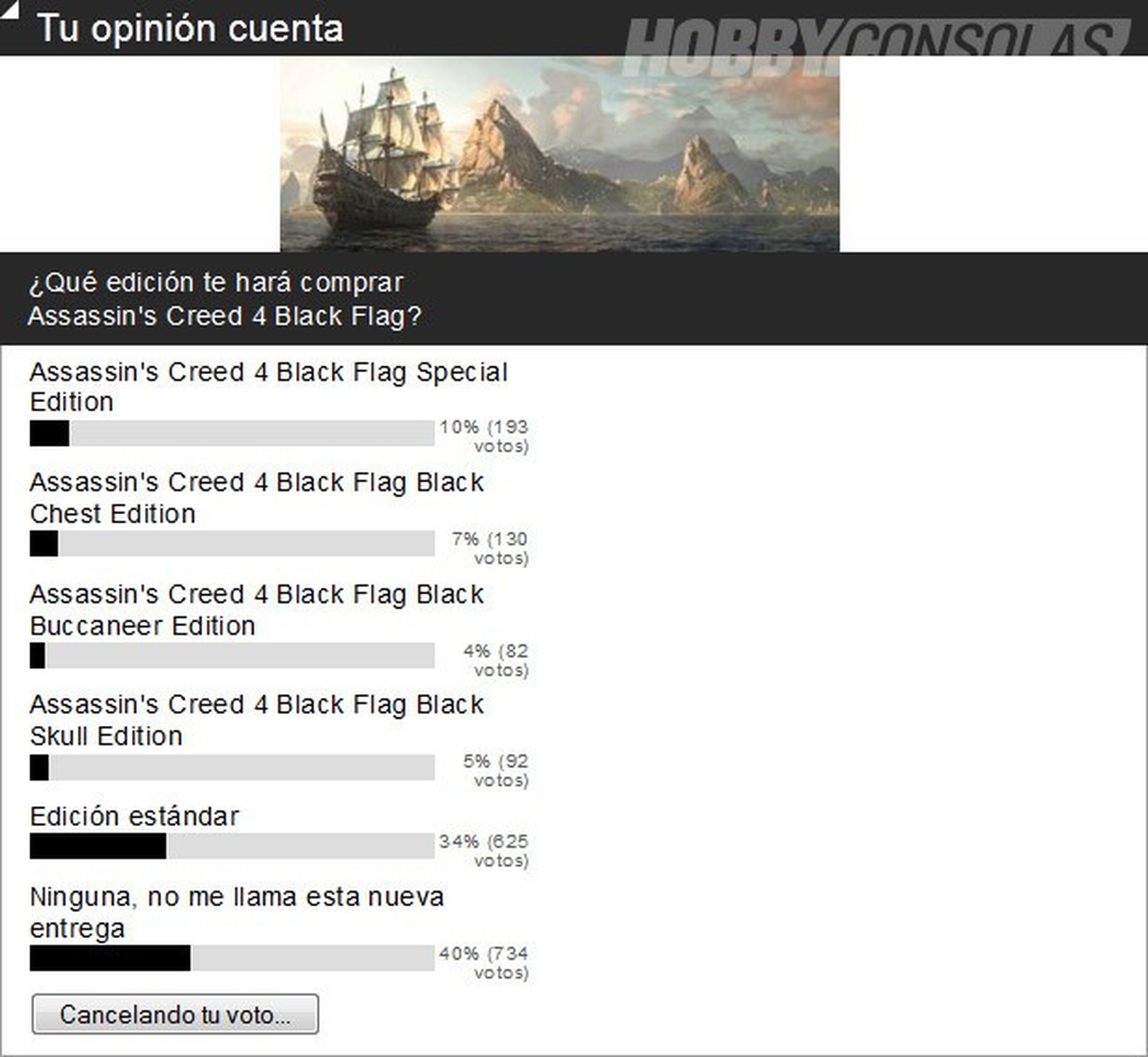 Encuesta: ¿qué Assassin's Creed 4 comprarás?
