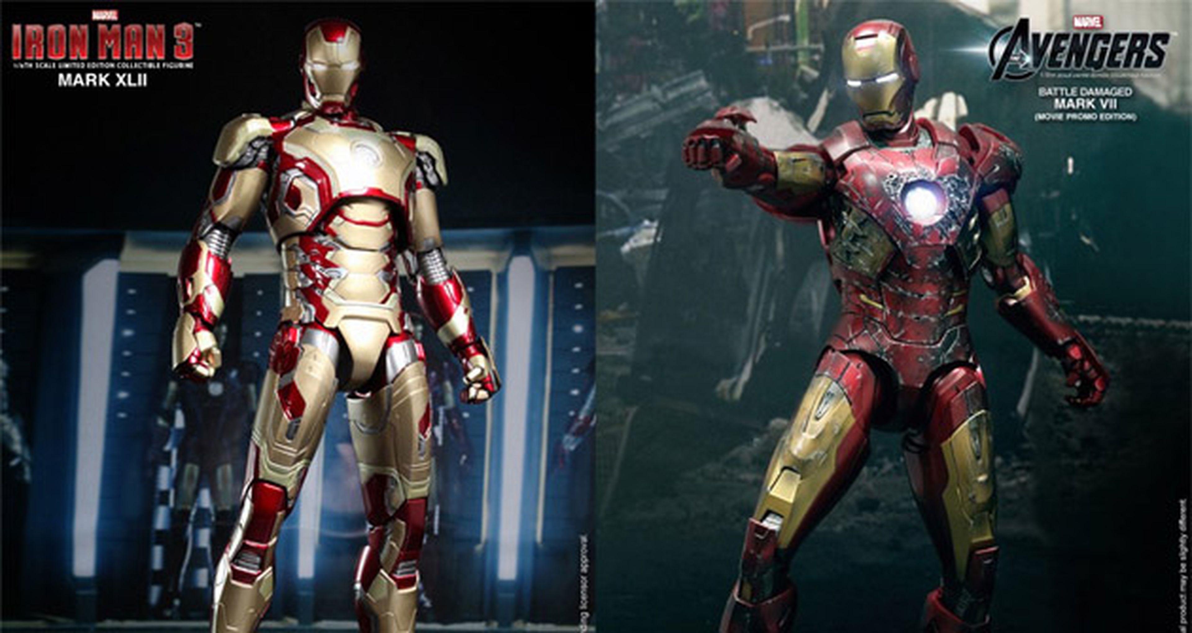 Dos nuevos Iron-Man de Hot Toys