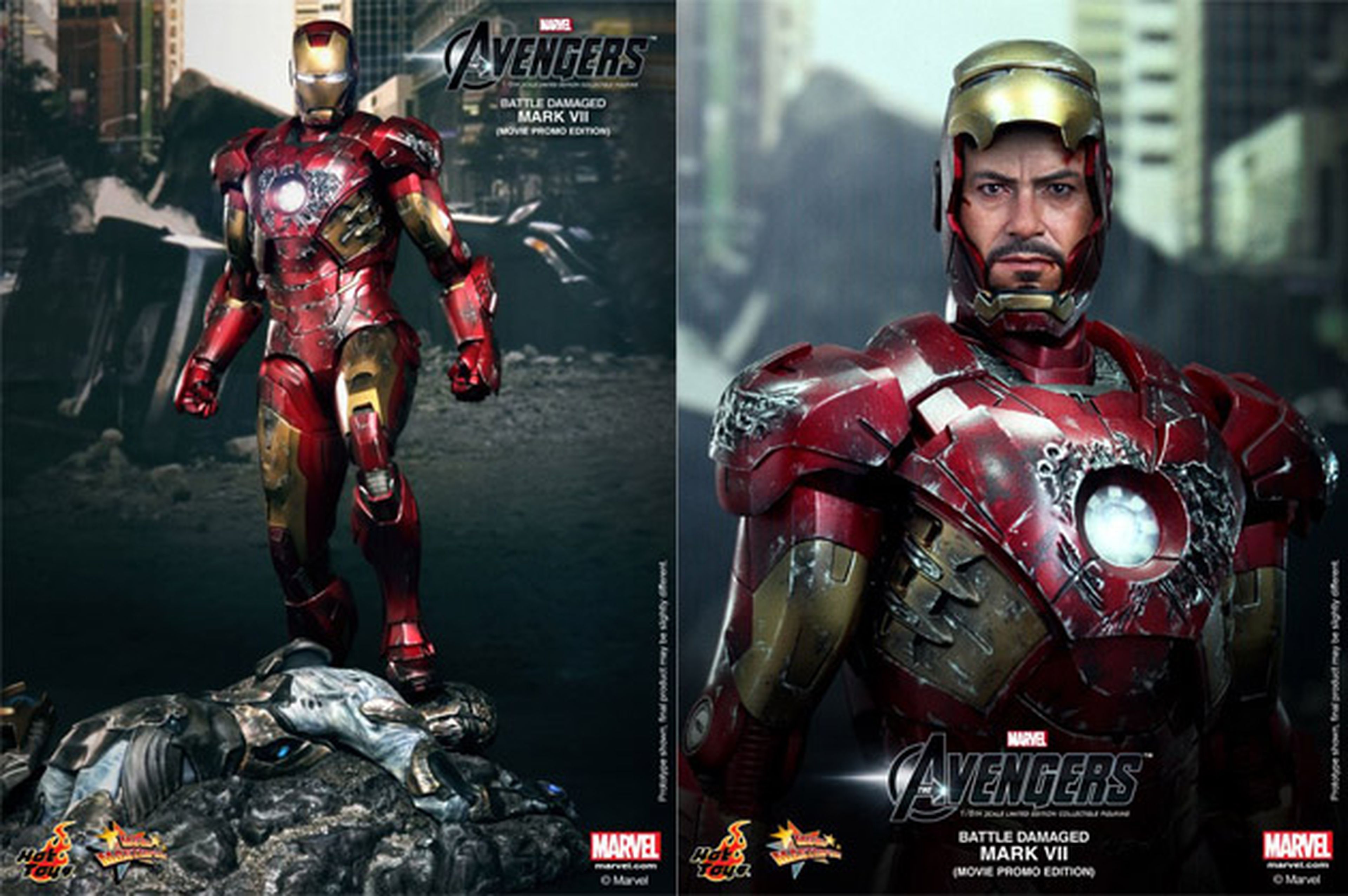 Dos nuevos Iron-Man de Hot Toys