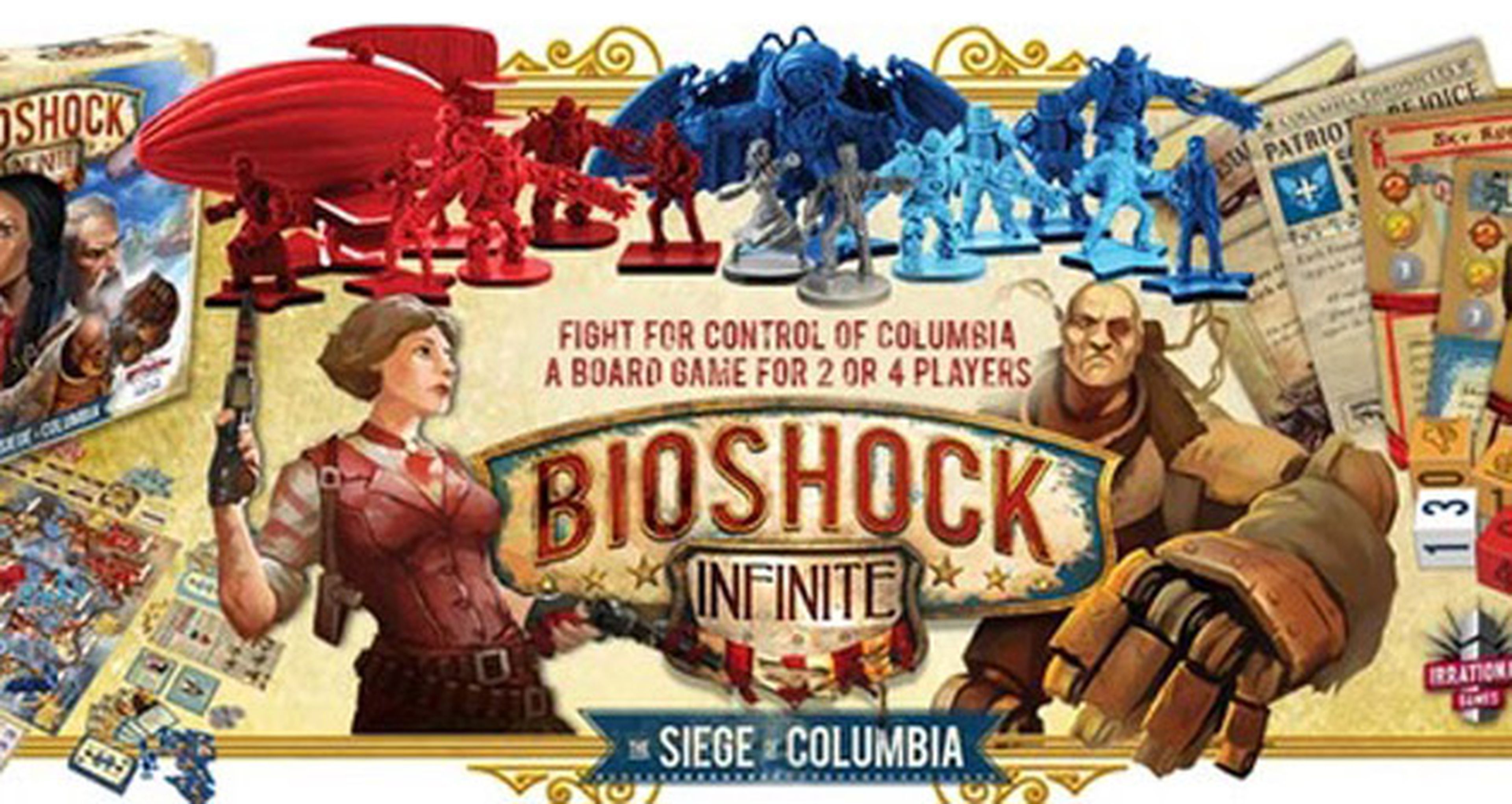 The Siege of Columbia, el juego de mesa de BioShock Infinite
