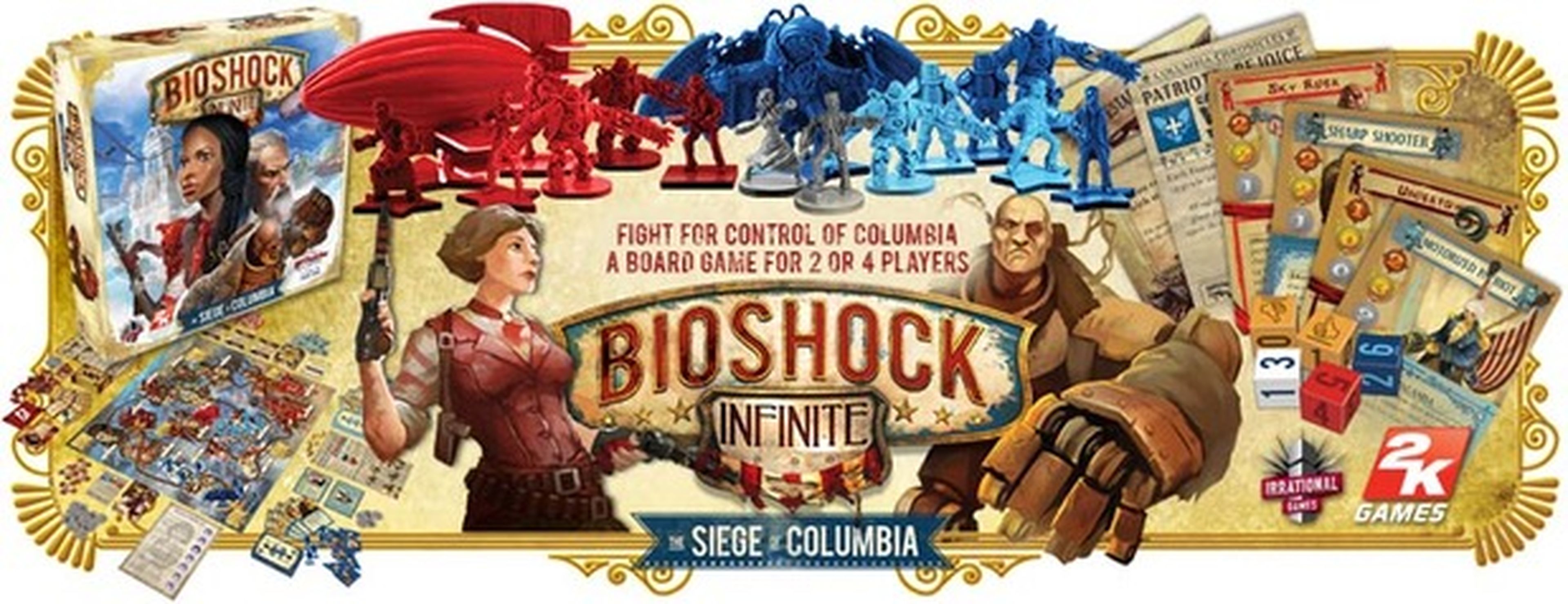 The Siege of Columbia, el juego de mesa de BioShock Infinite