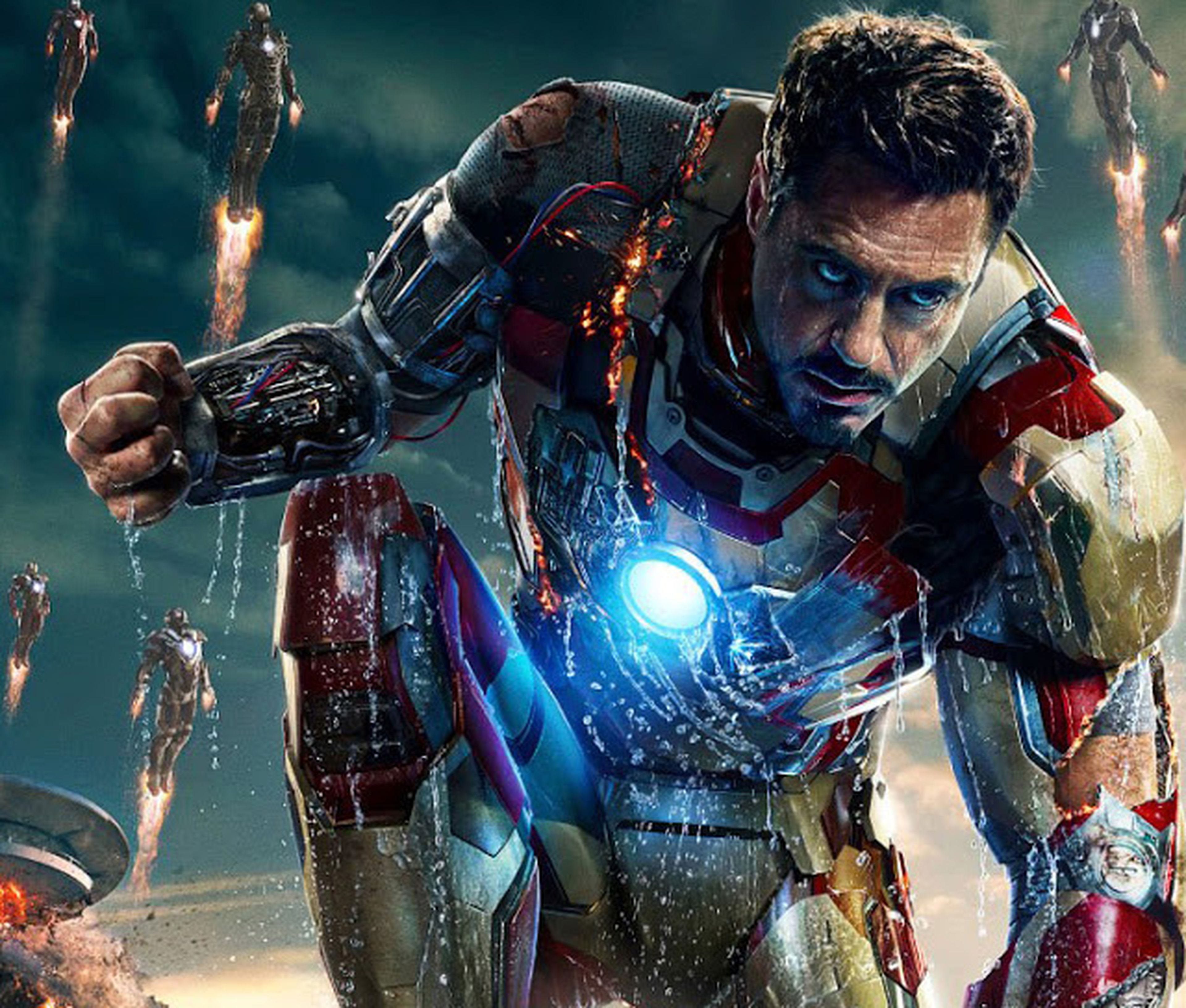 Tony Stark reta al Mandarín en Iron Man 3