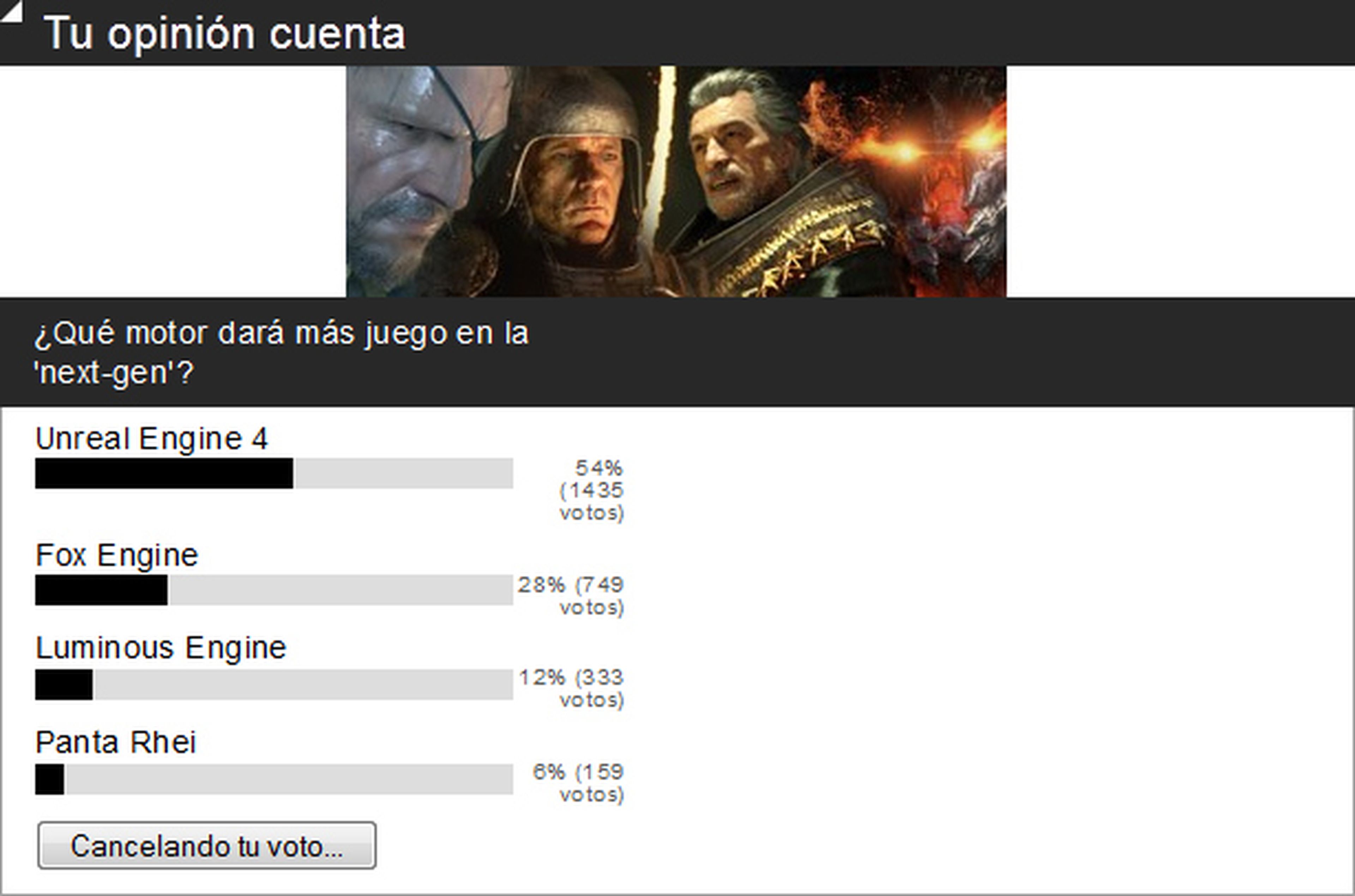 Encuesta: Unreal Engine 4 es el más interesante