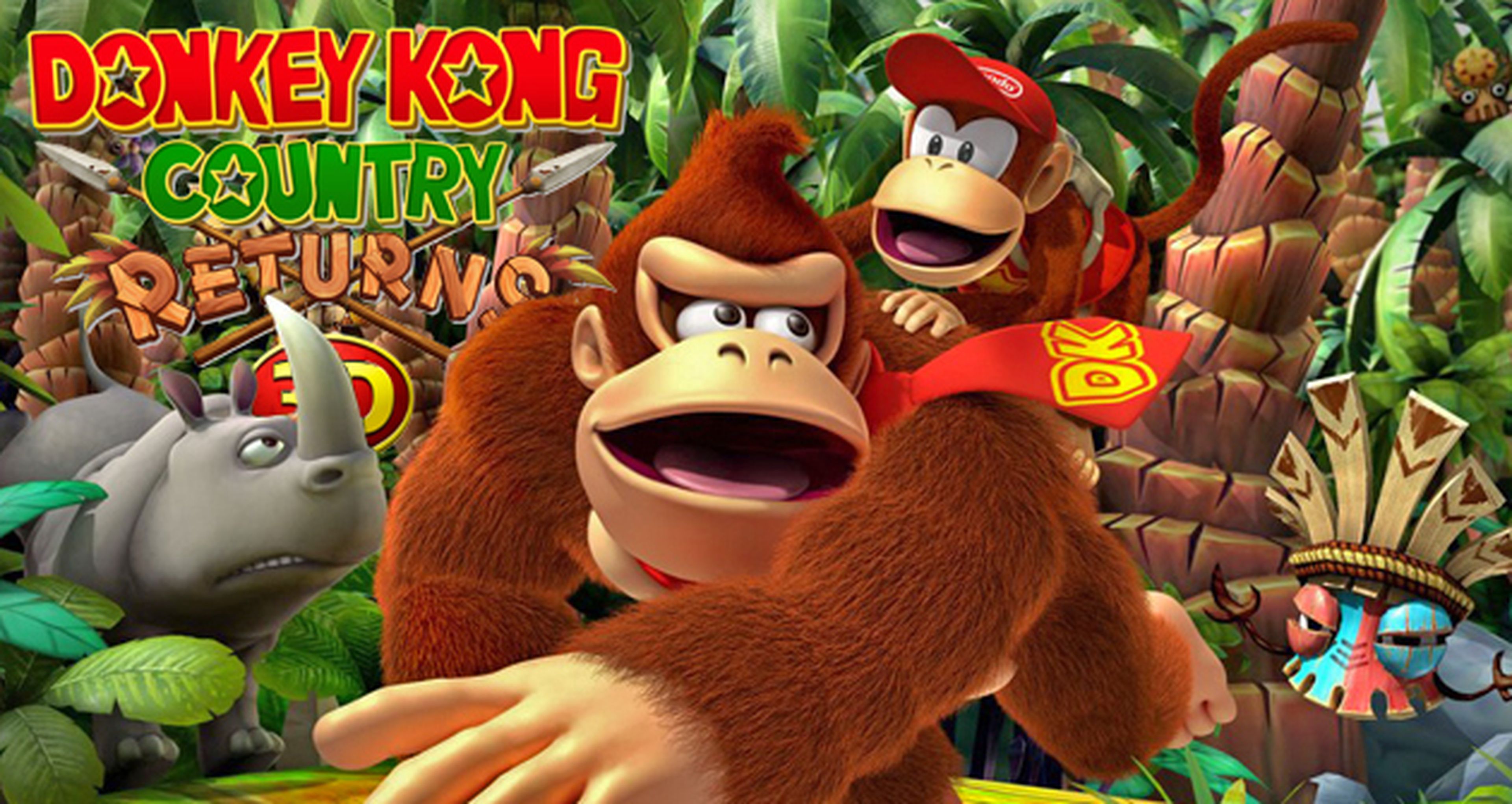 Avance de Donkey Kong Country Returns 3D