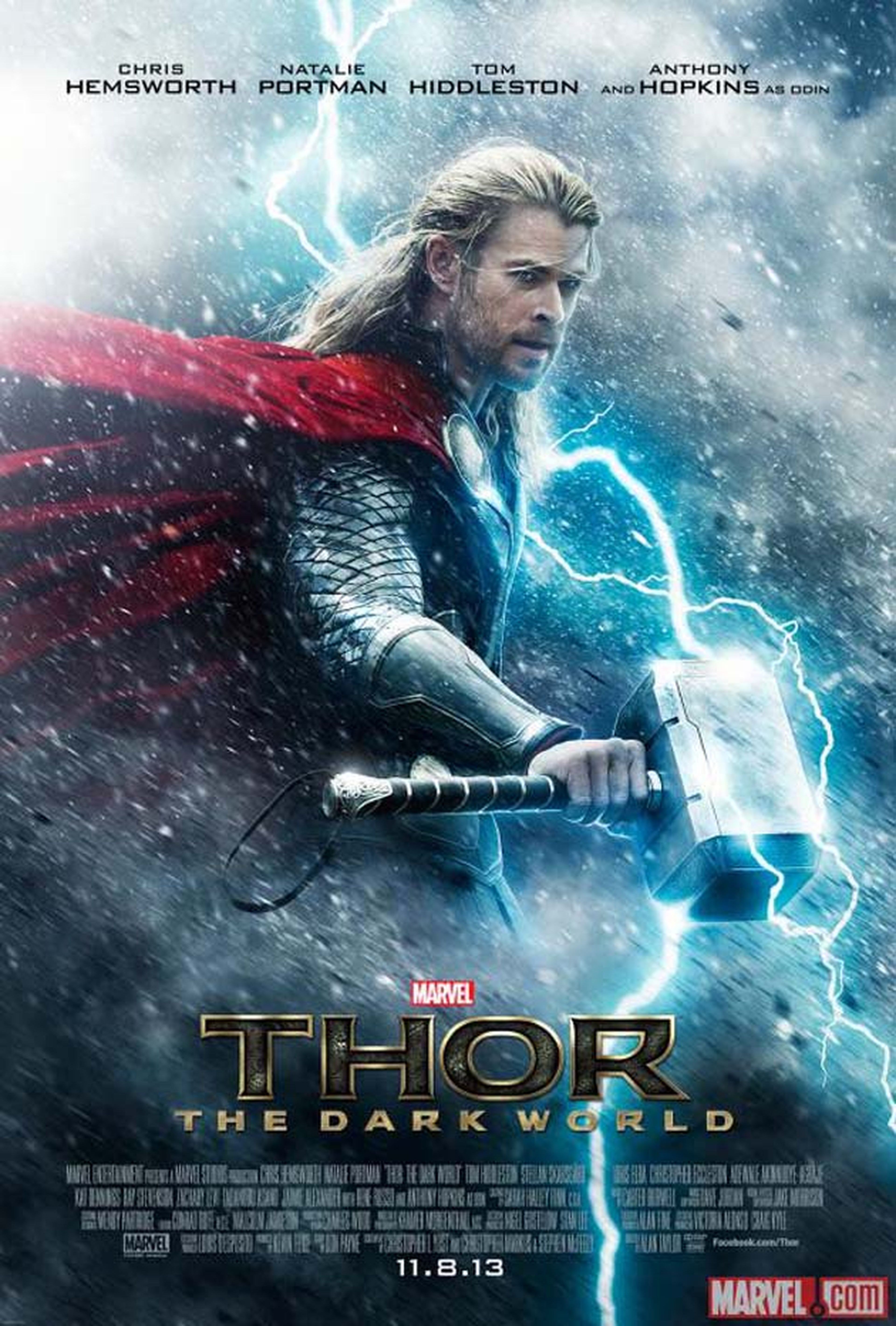 Así es el primer poster de Thor: El Mundo Oscuro