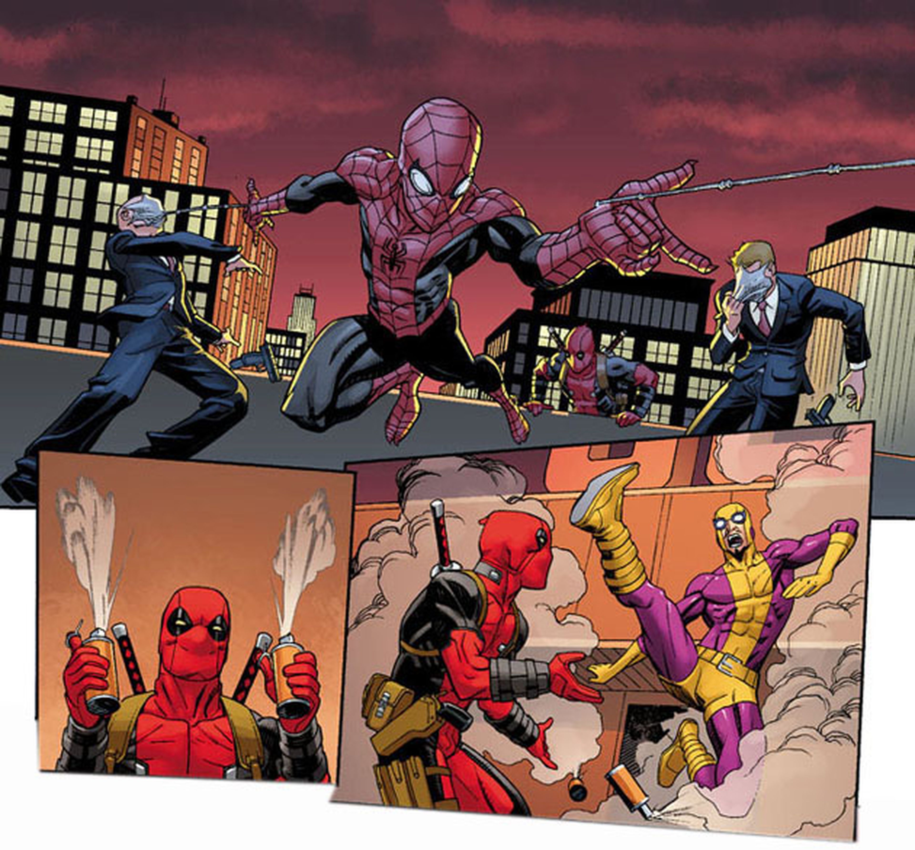 Avance EEUU: Masacre y Superior Spider-man en Deadpool nº 10