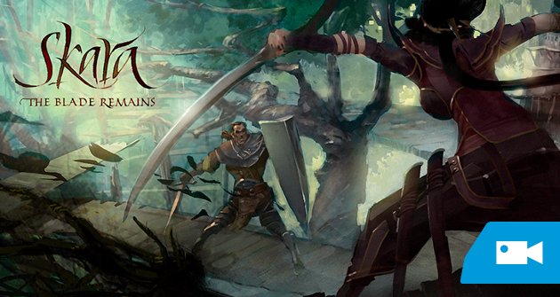 Skara The Blade Remains prueba suerte en Kickstarter