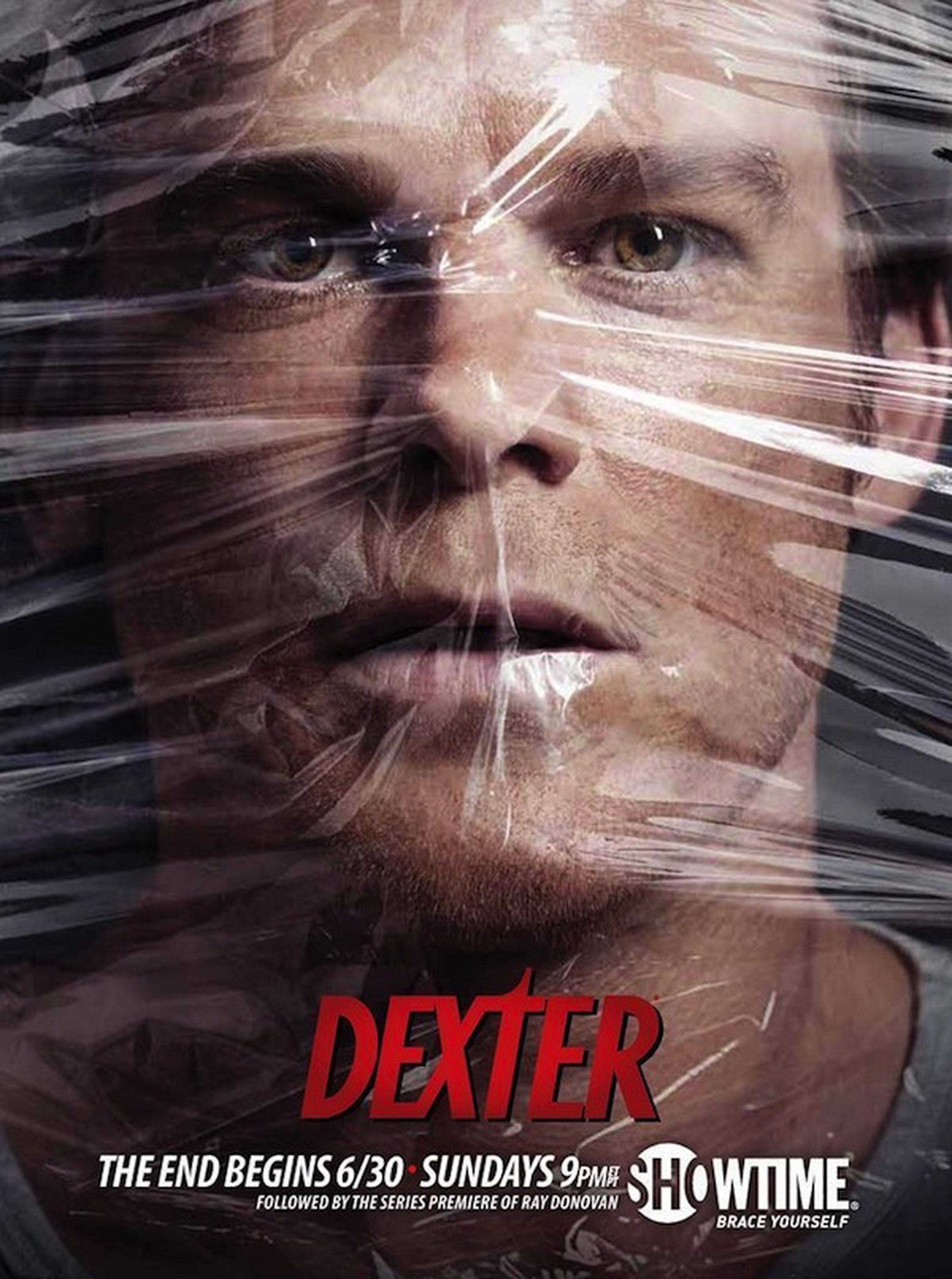 Cartel oficial y promo de la 8ª temporada de Dexter