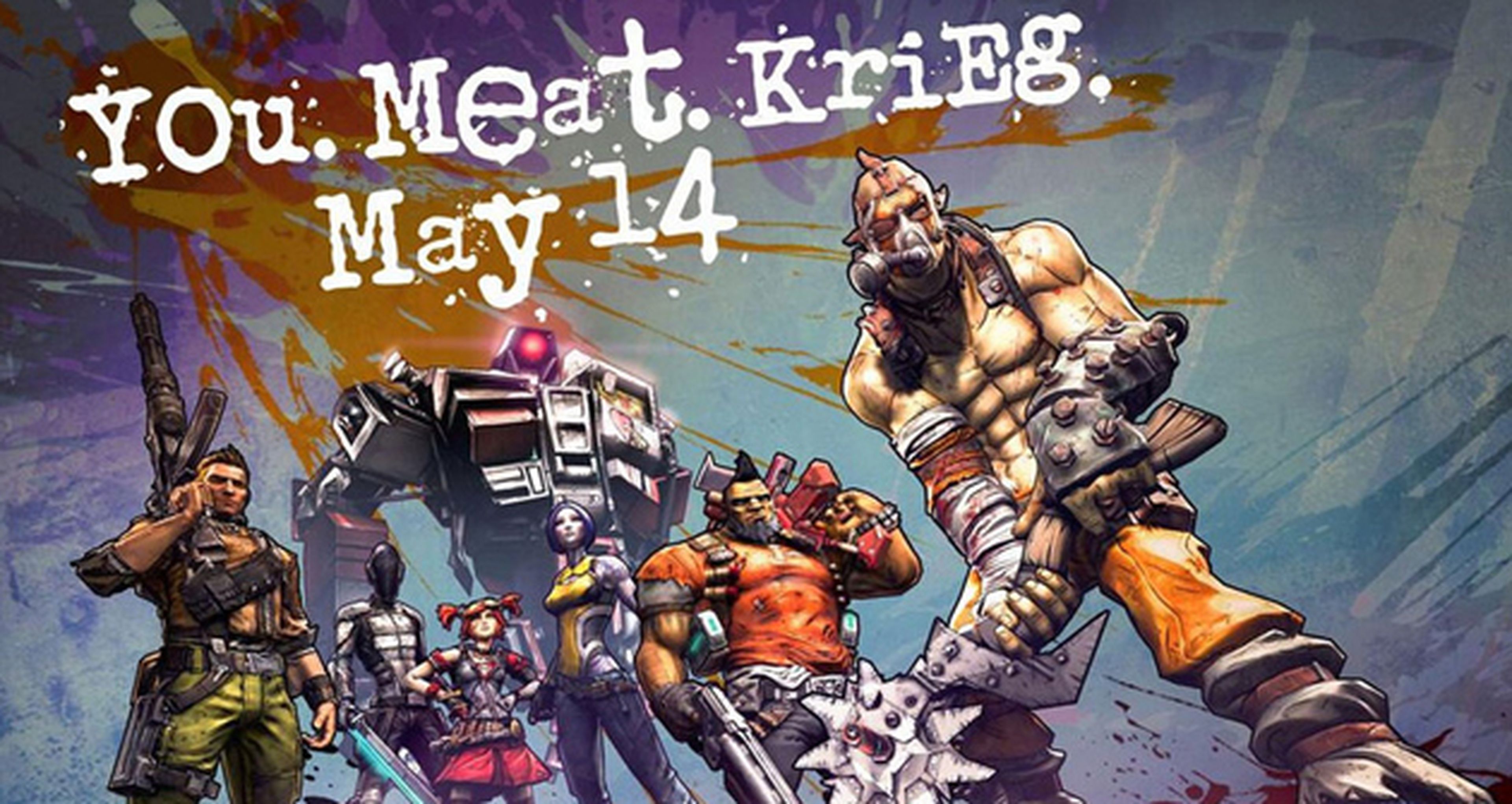 Krieg llegará a Borderlands 2 el 14 de mayo