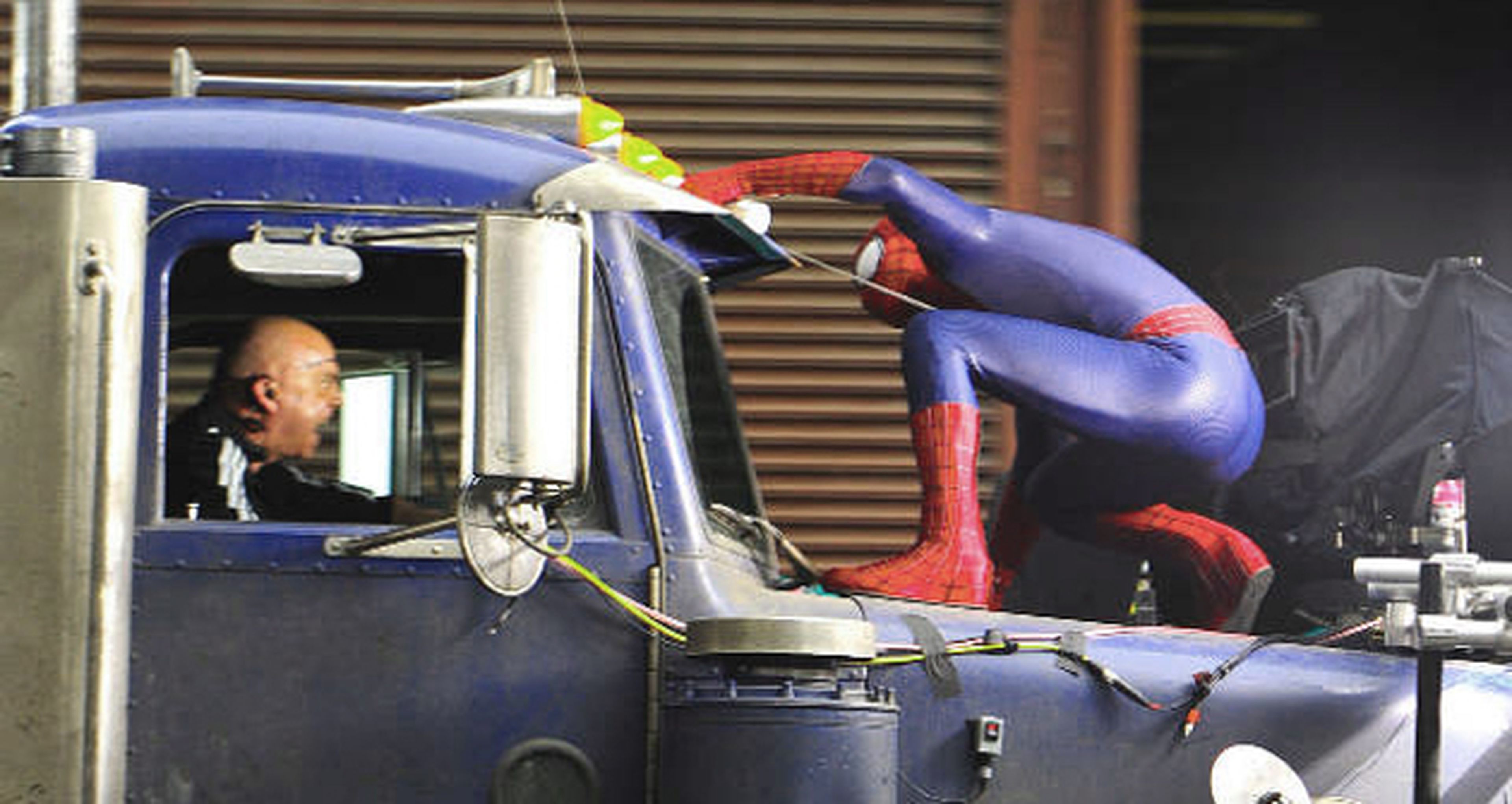 Paul Giamatti como Rhino en The Amazing Spider-Man 2