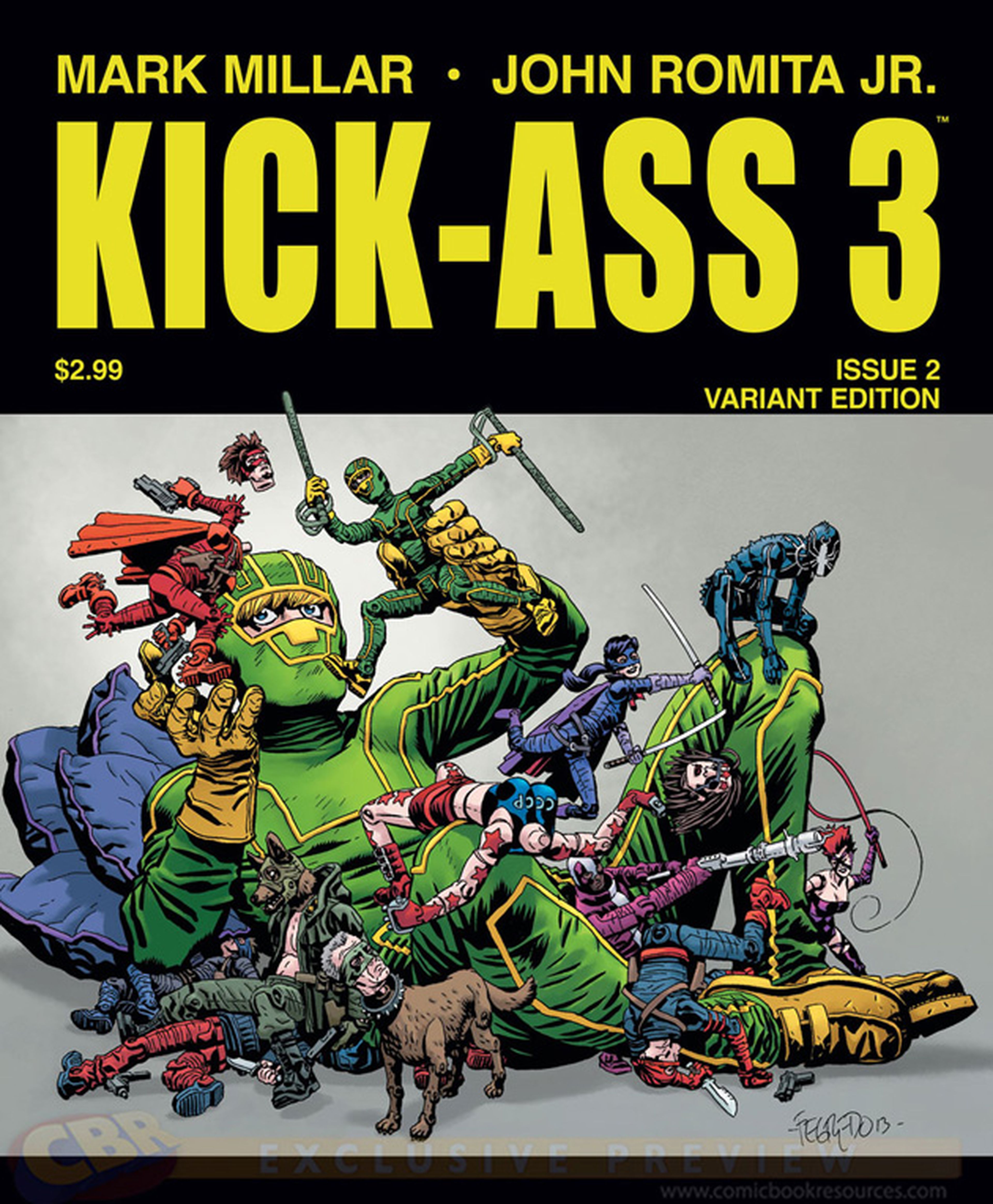 Avance EEUU: Primeras páginas de Kick-Ass 3