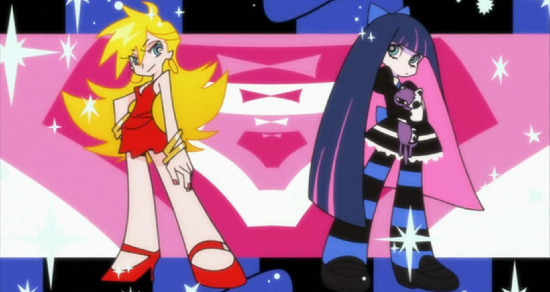 La BluRay Box de Panty & Stocking, en inglés