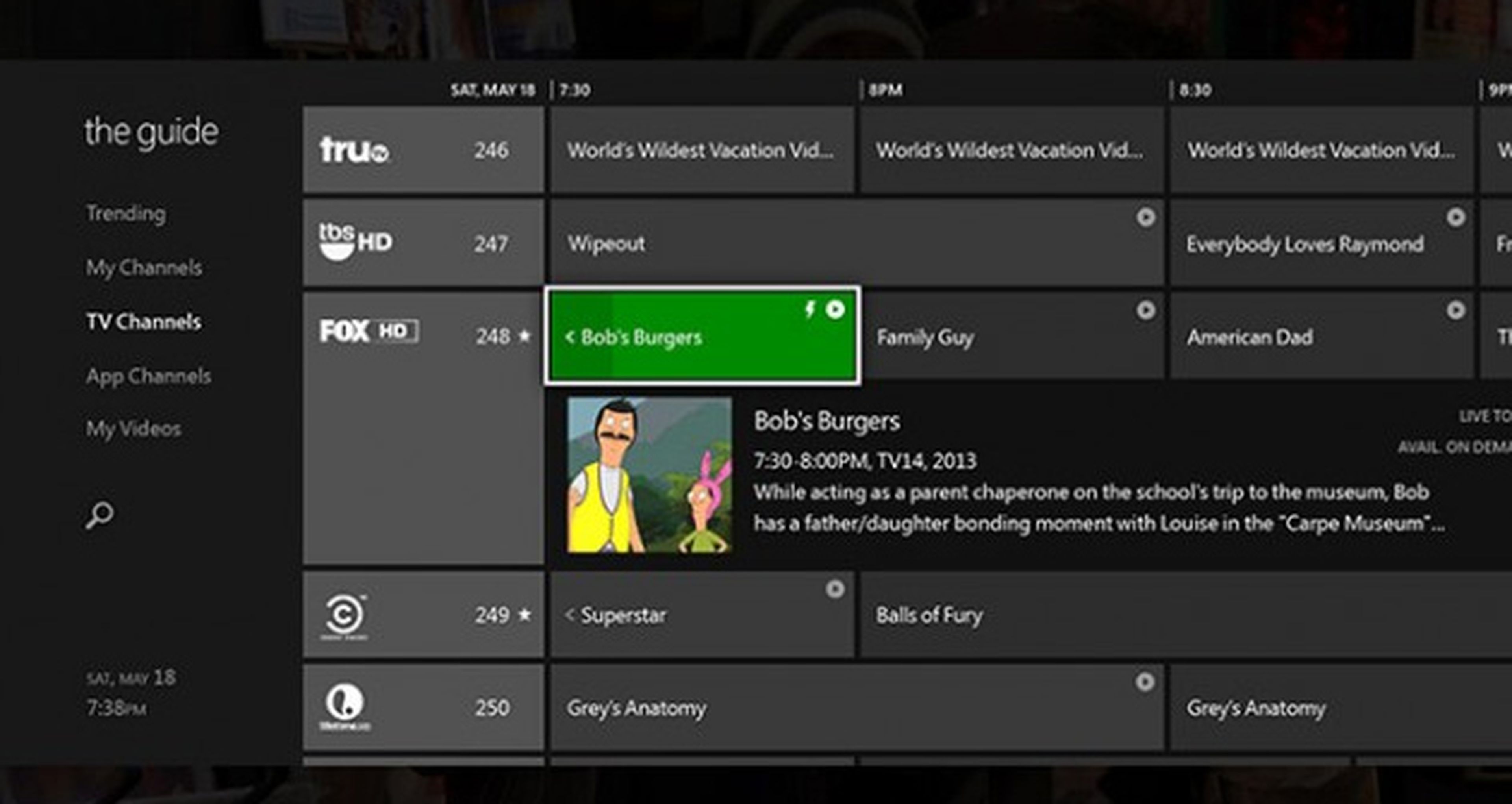 ¿Trofeos por ver la televisión en Xbox One?
