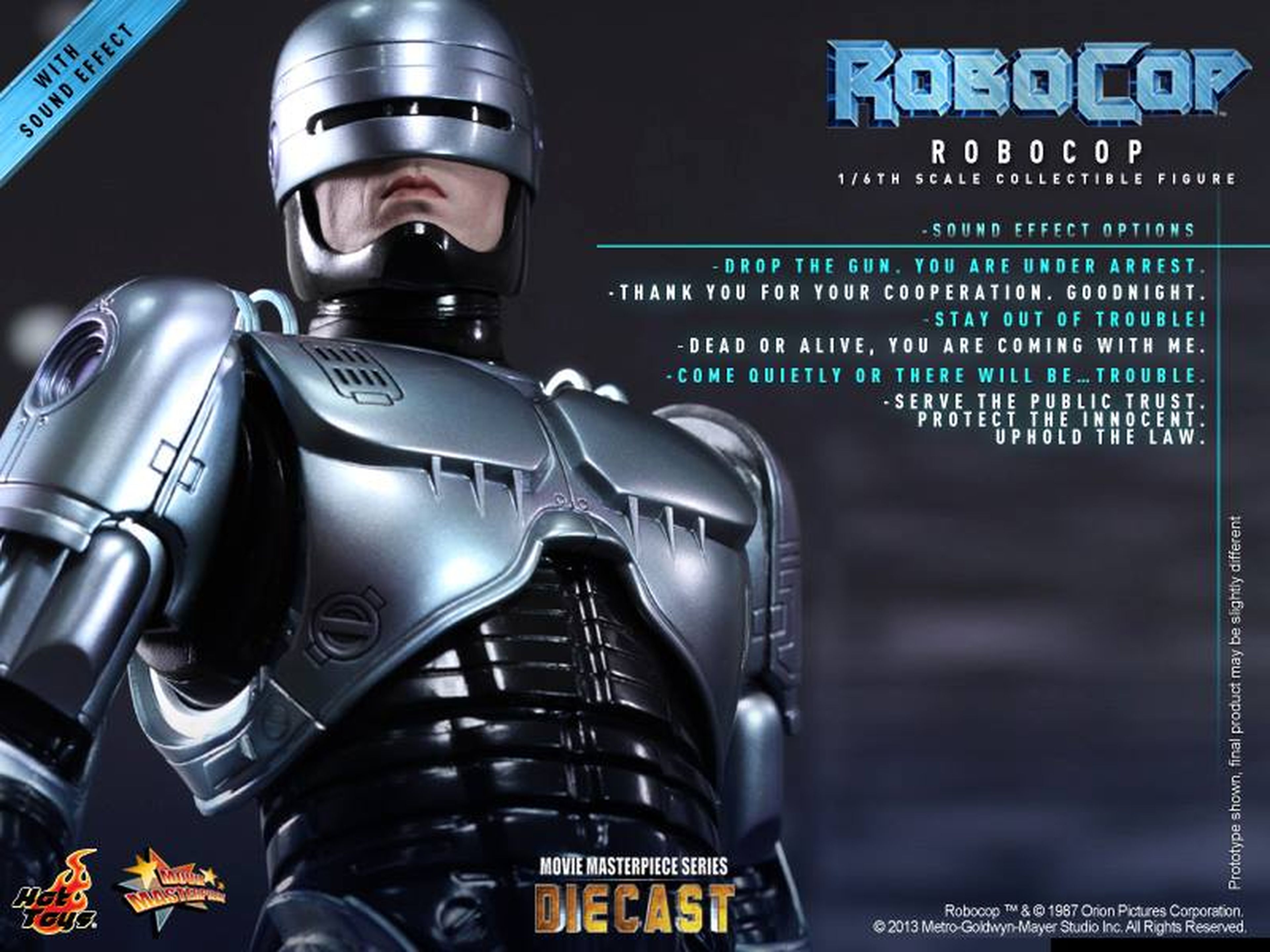 Hot Toys relanza las figuras de Robocop