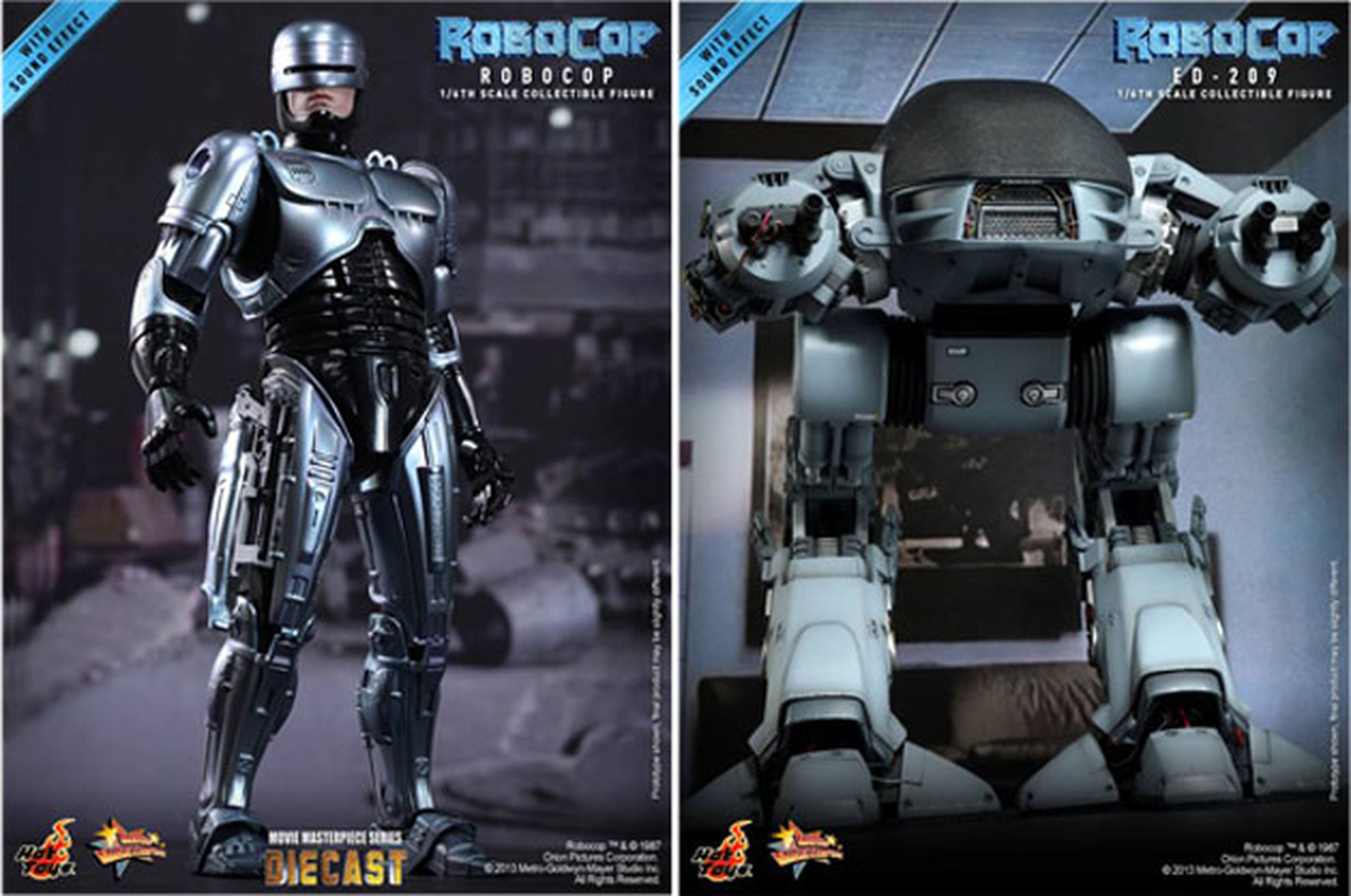 Hot Toys relanza las figuras de Robocop