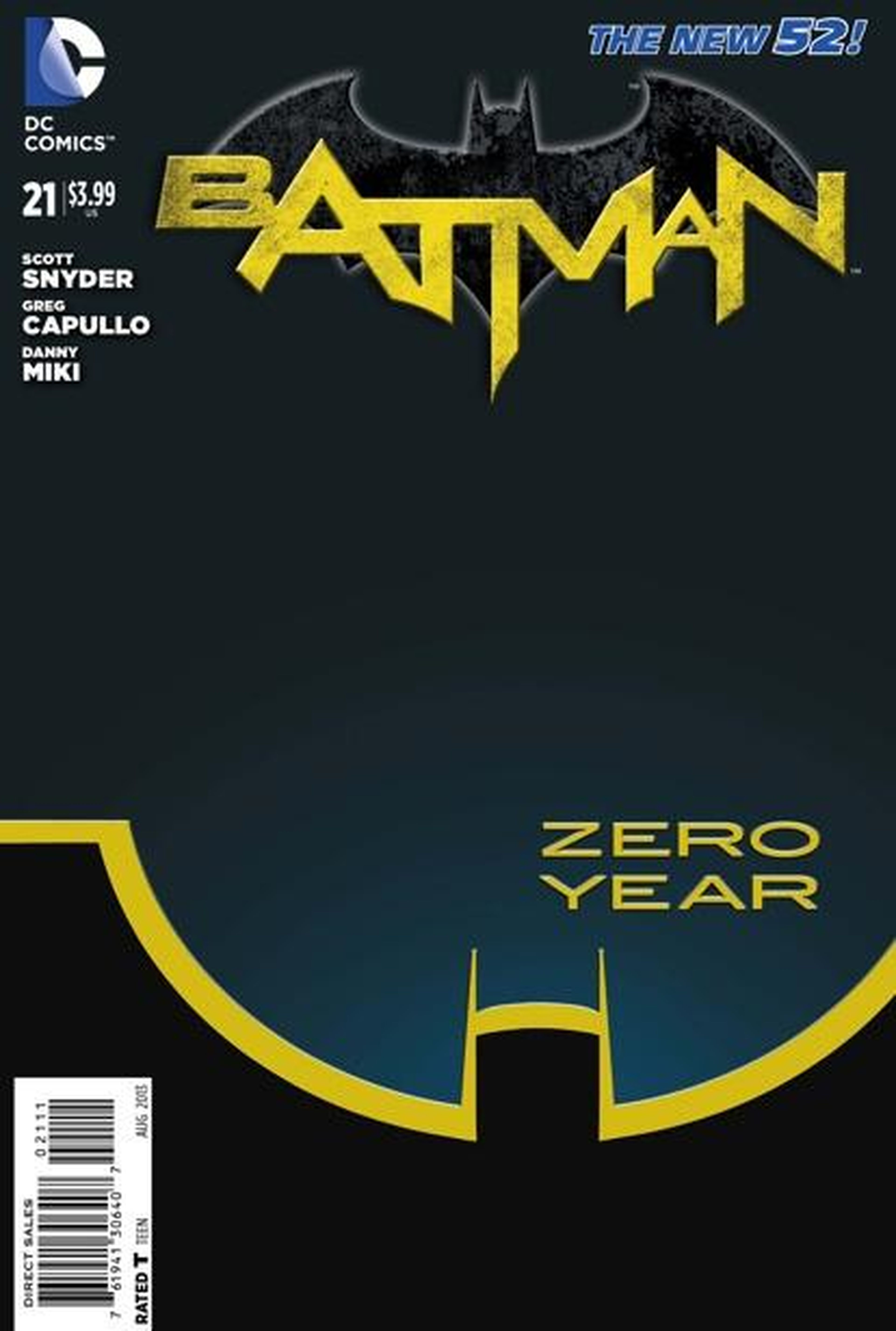 EEUU: Primer vistazo a Batman Zero Year