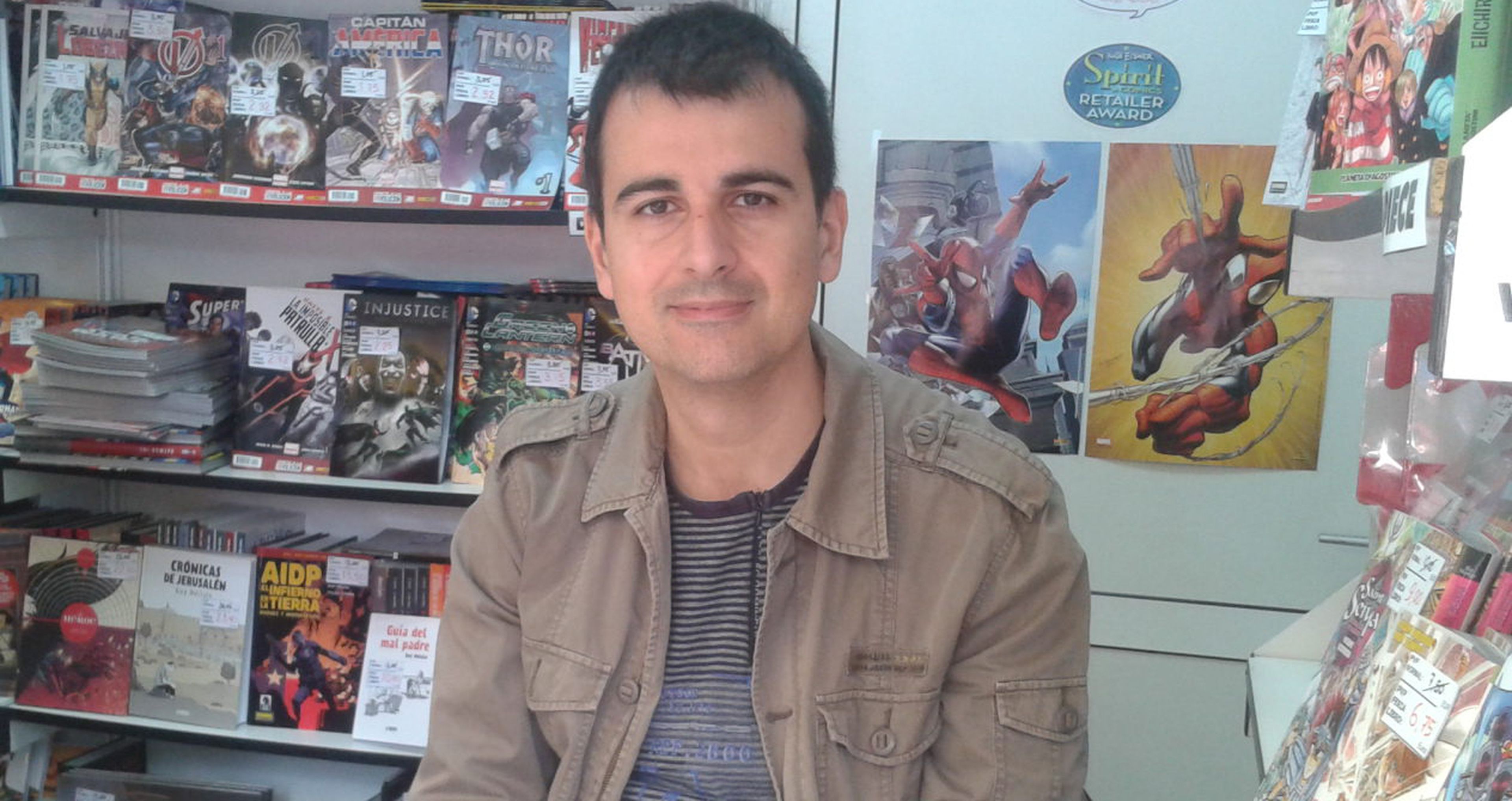 Entrevista a Jesús Martínez del Vas "JMV" en la Feria del Libro