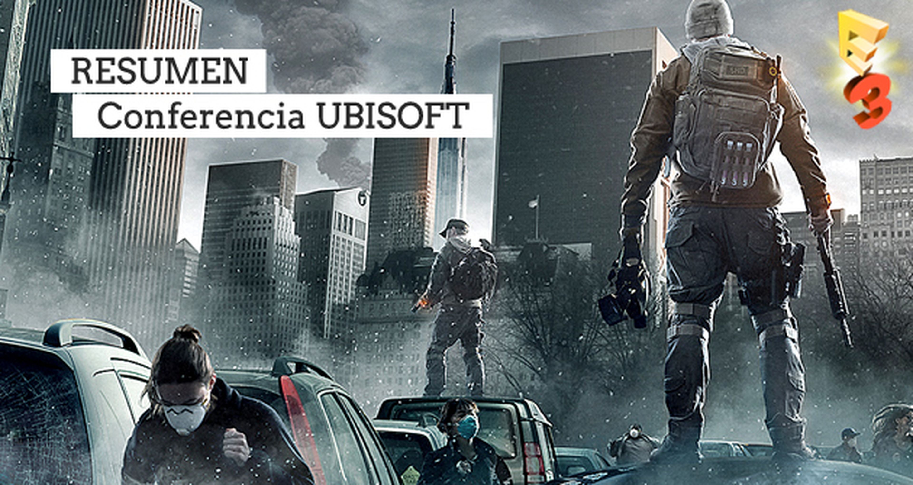 Resumen de la conferencia de Ubisoft en el E3 2013