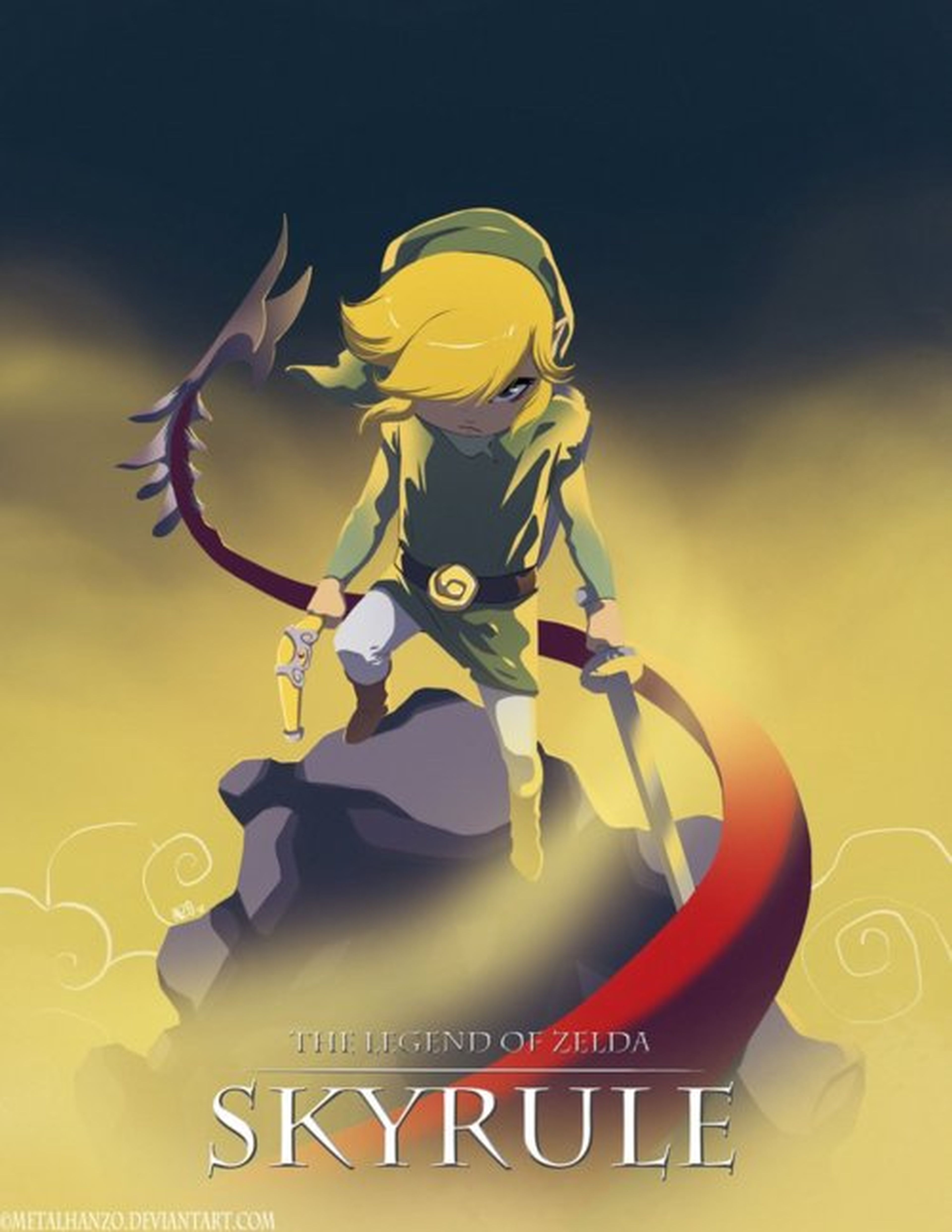 Aonuma quiere capturar la esencia de Skyrim en Zelda