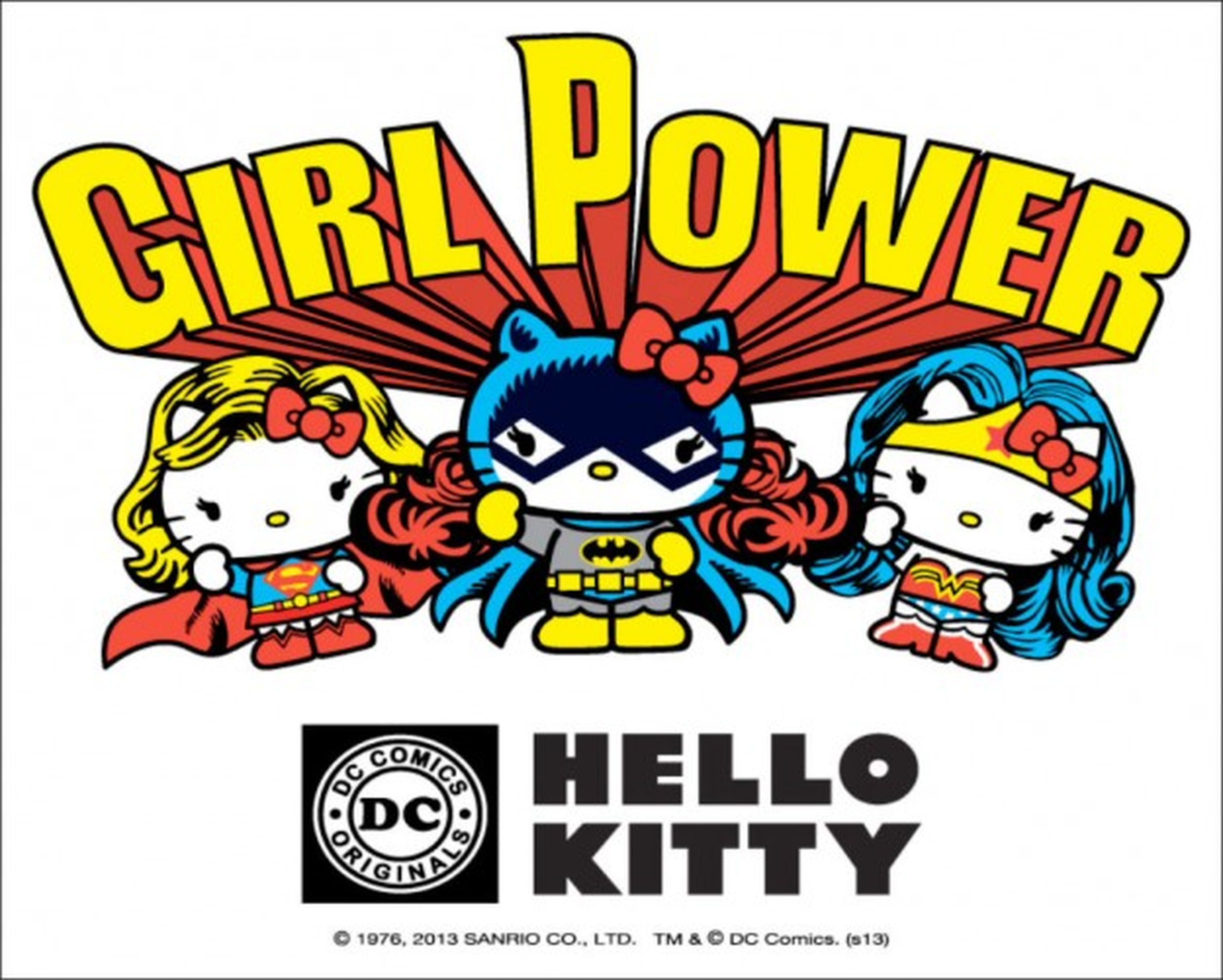 Llegan los Hello Kitty de DC Cómics